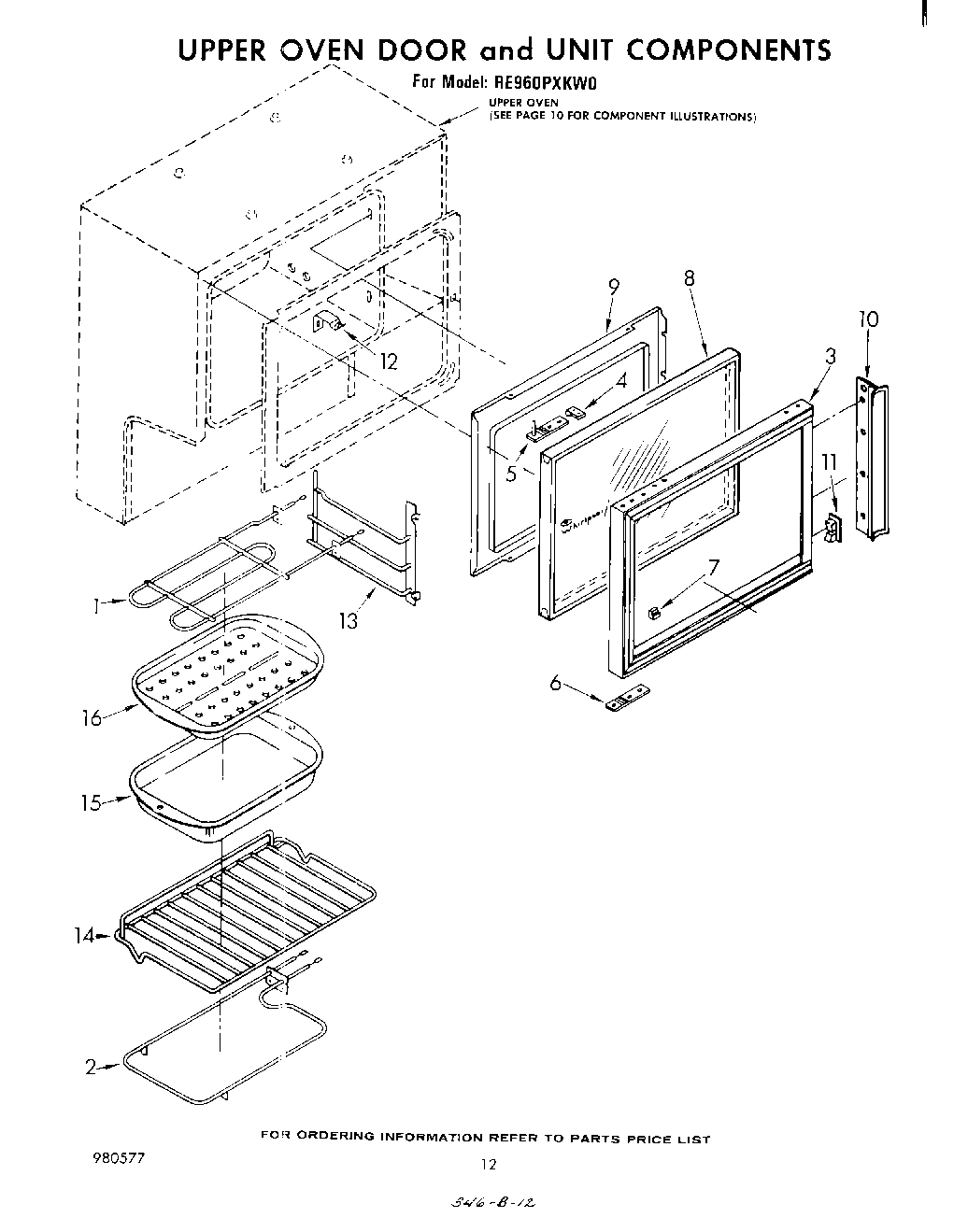 07 - UPPER OVEN DOOR AND UNIT