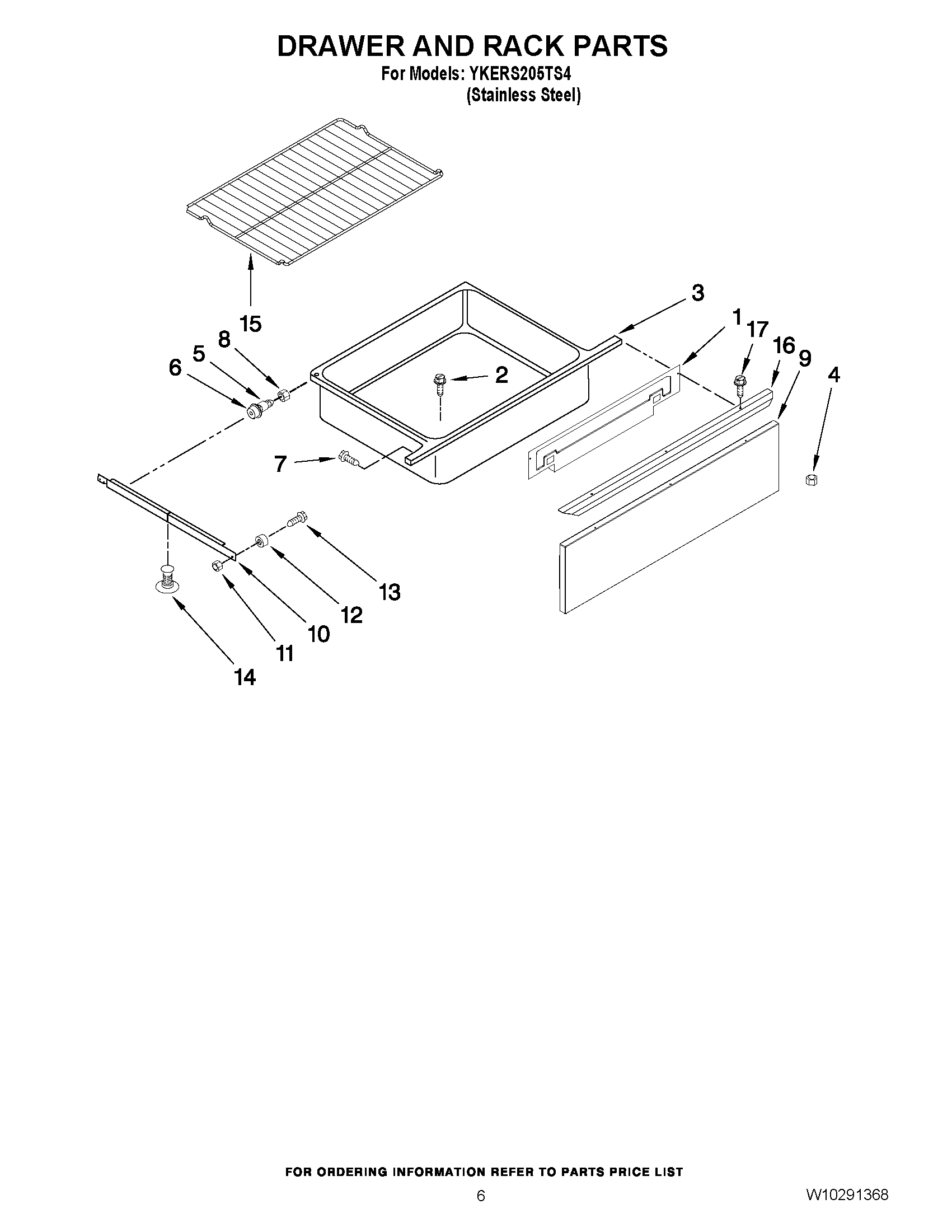05 - DRAWER AND RACK PARTS