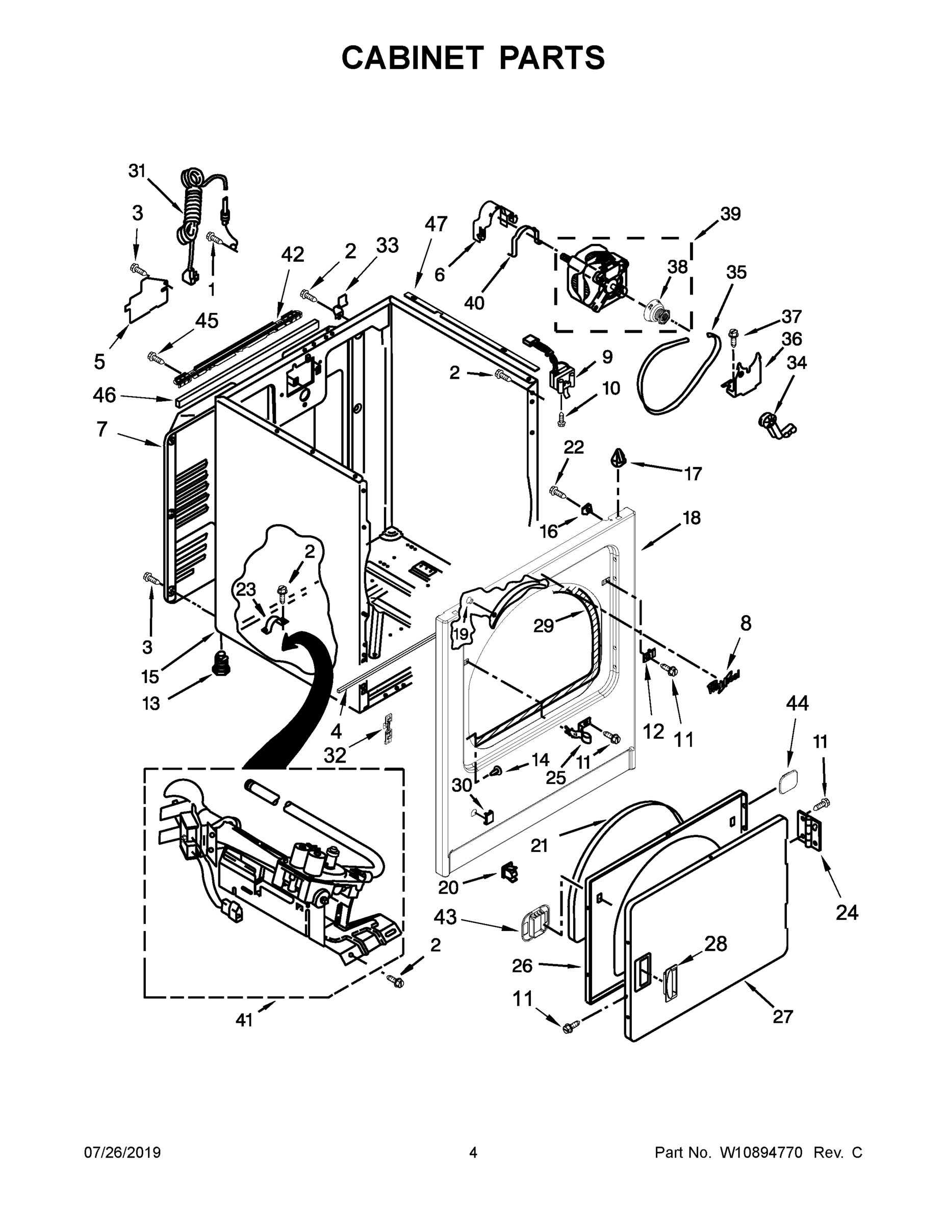 03 - CABINET PARTS