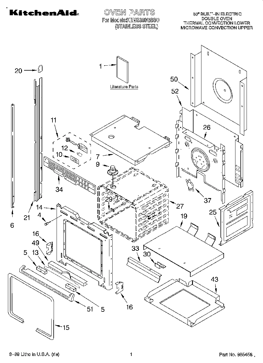 01 - OVEN, LITERATURE