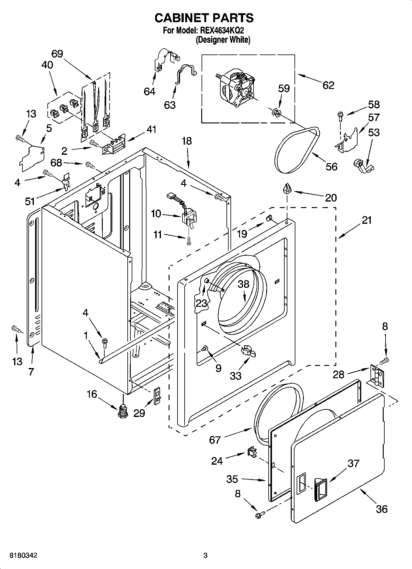 02 - CABINET PARTS