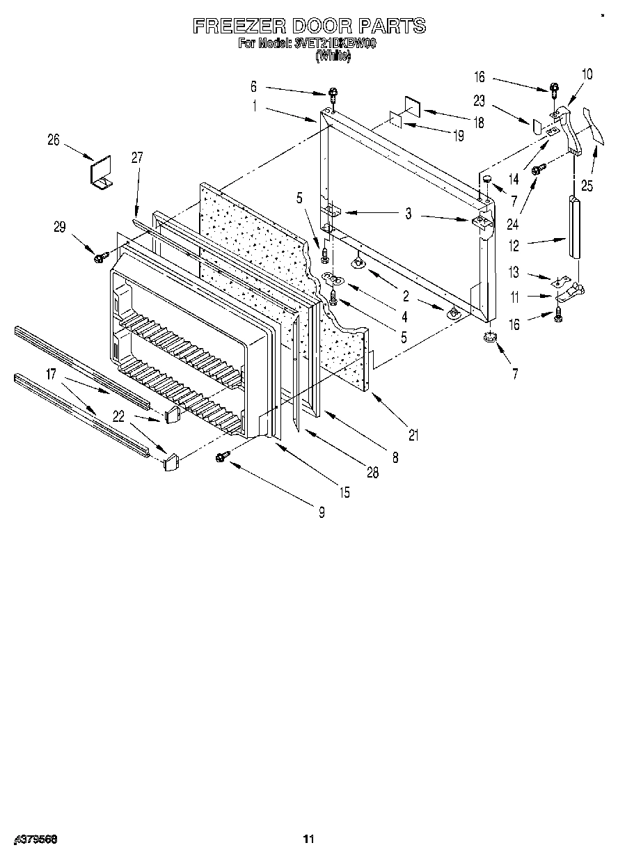 07 - FREEZER DOOR