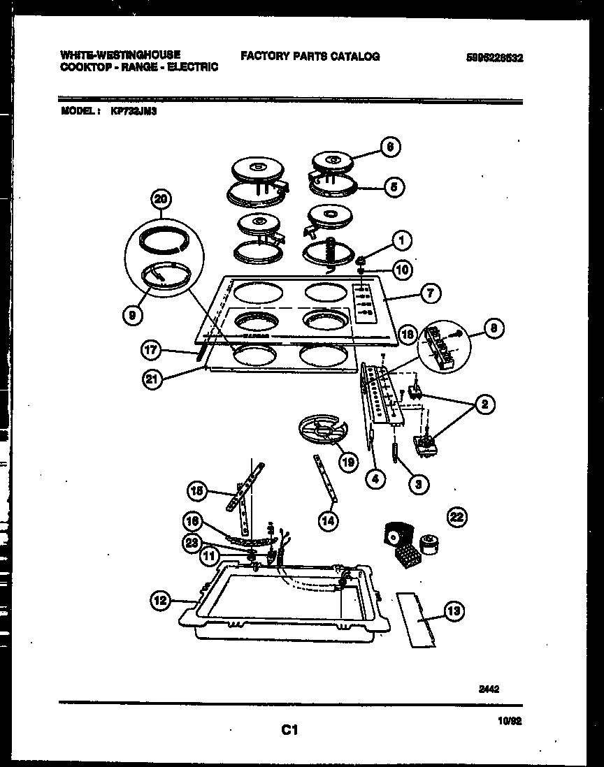02 - COOKTOP PARTS