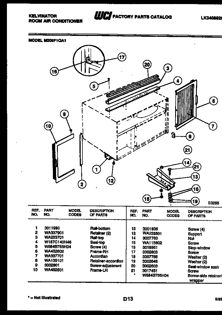 06 - CABINET AND INSTALLATION PARTS
