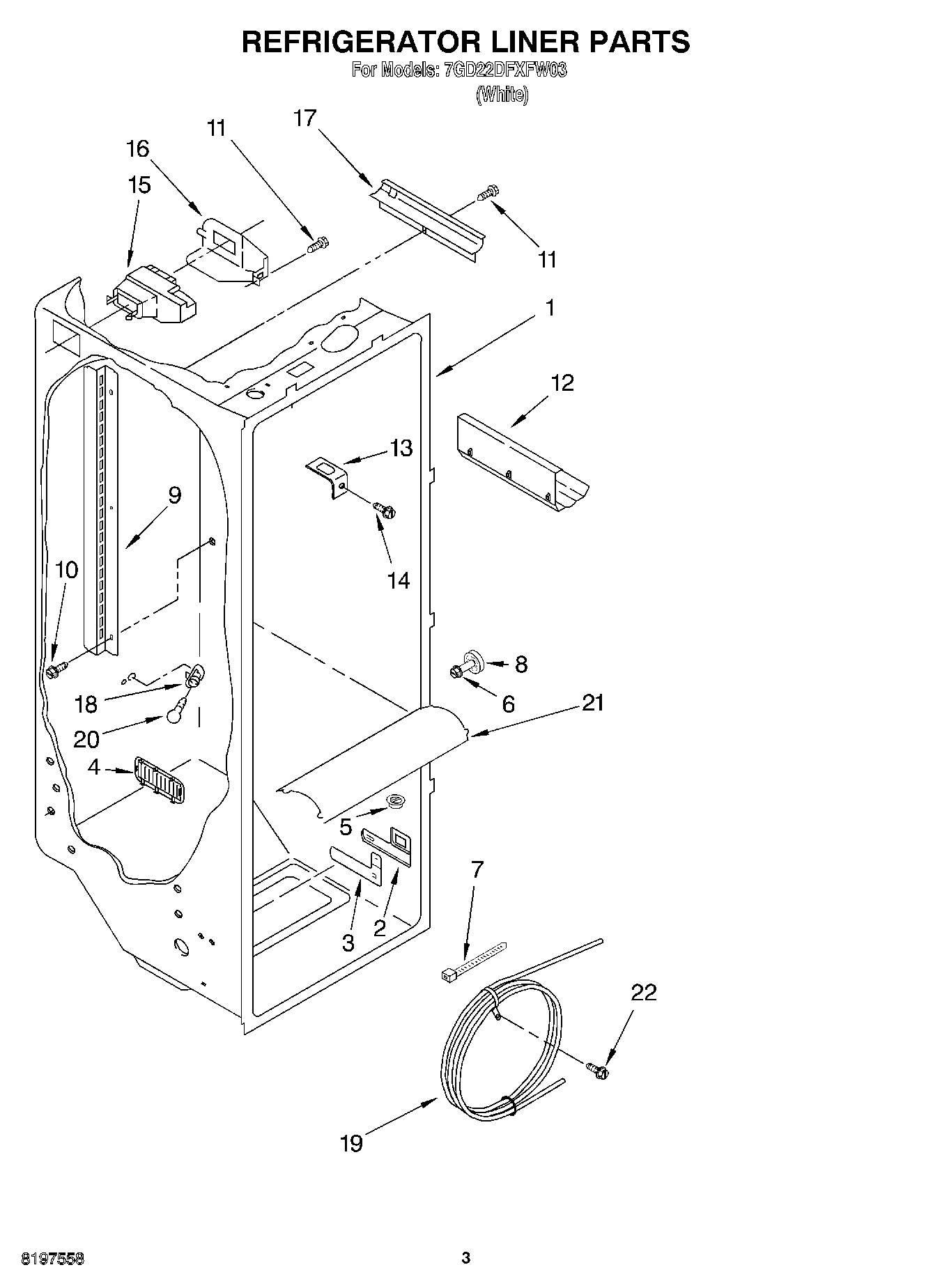 02 - REFRIGERATOR LINER