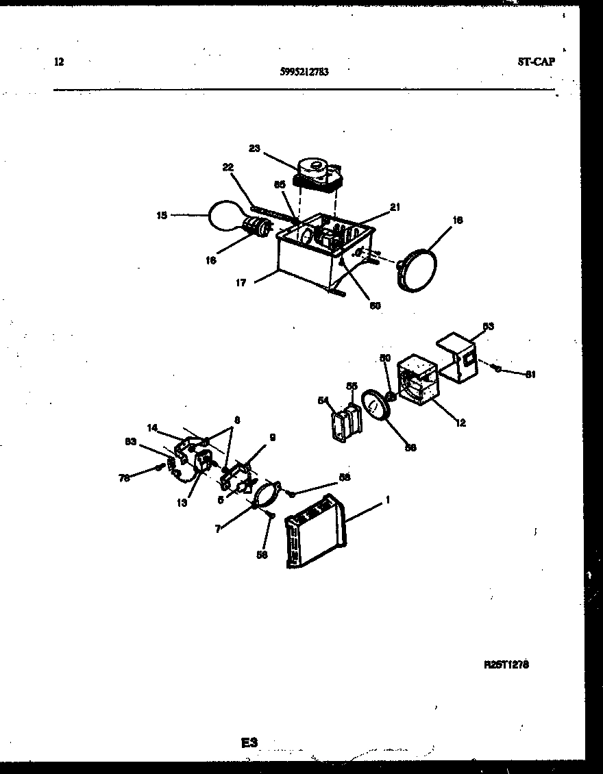 07 - REFRIGERATOR CONTROL ASSEMBLY, DAMP