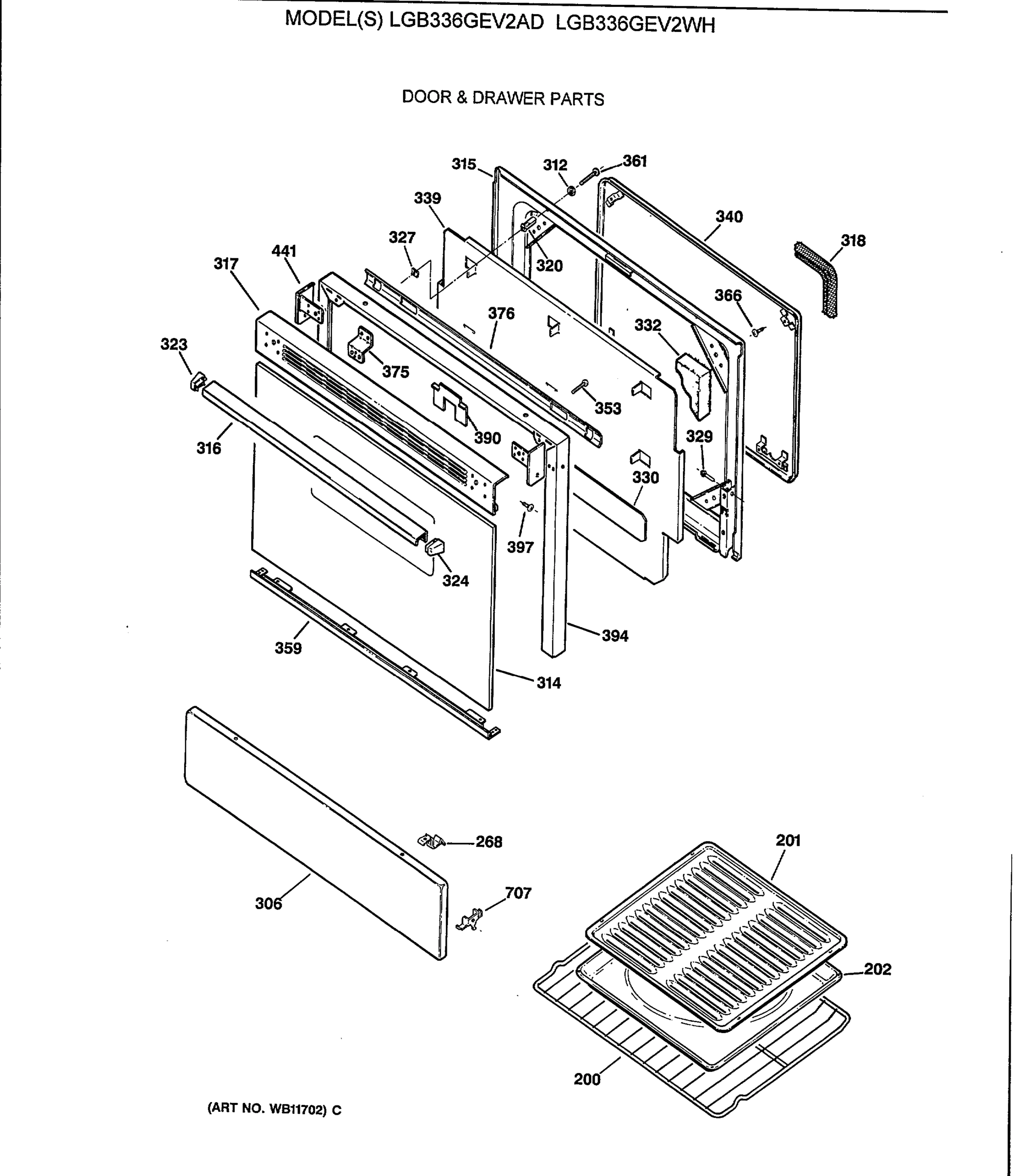 DOOR & DRAWER PARTS