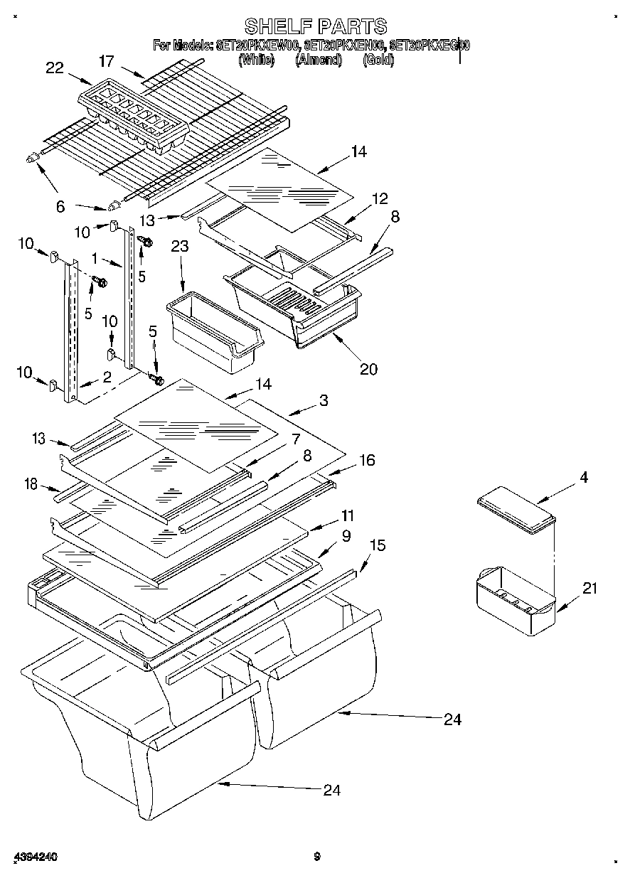 05 - SHELF, LIT/OPTIONAL