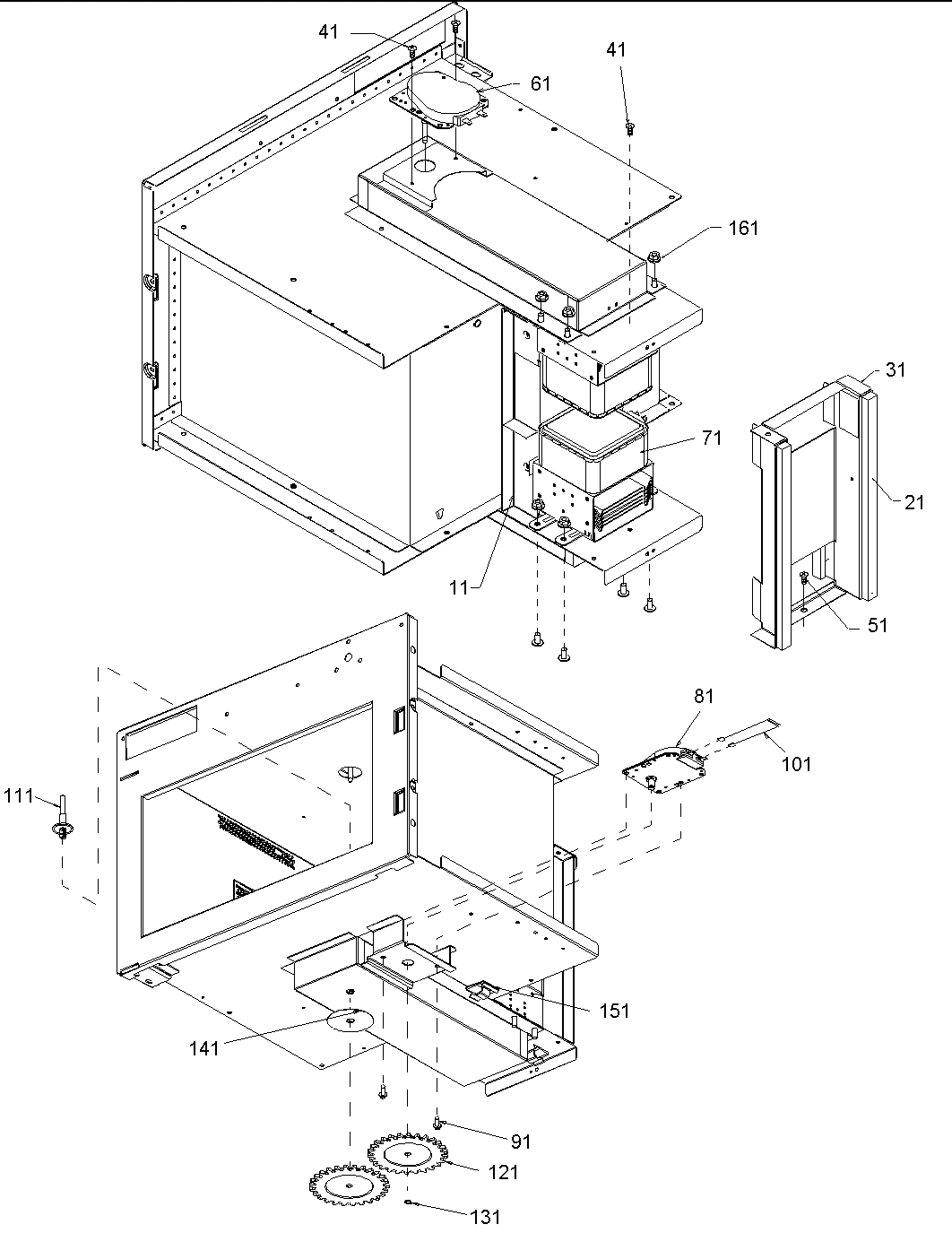 05 - Magnetron/Stirrer Motor