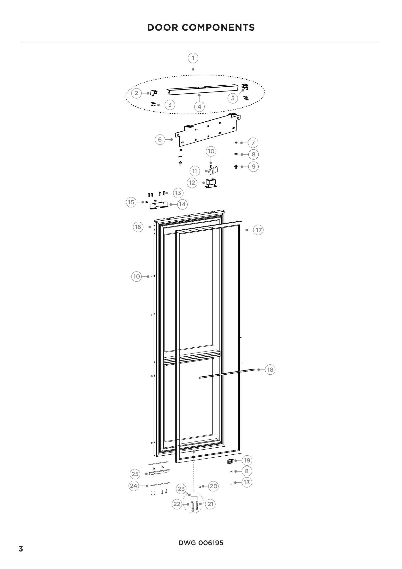 DOOR COMPONENTS