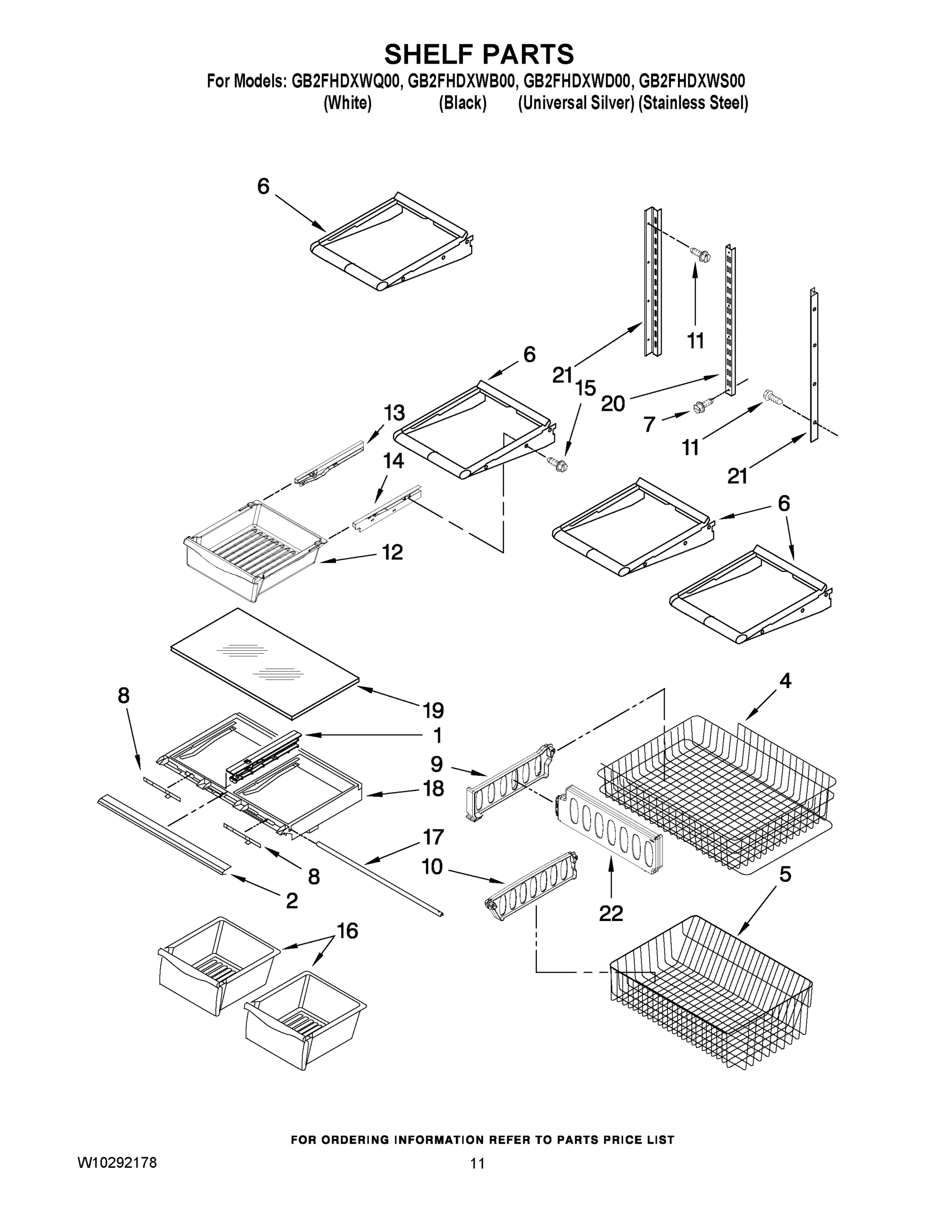 07 - SHELF PARTS