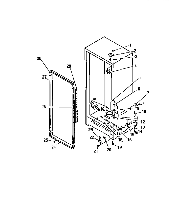 02 - CABINET HINGES, APRON, DOOR MOULDIN