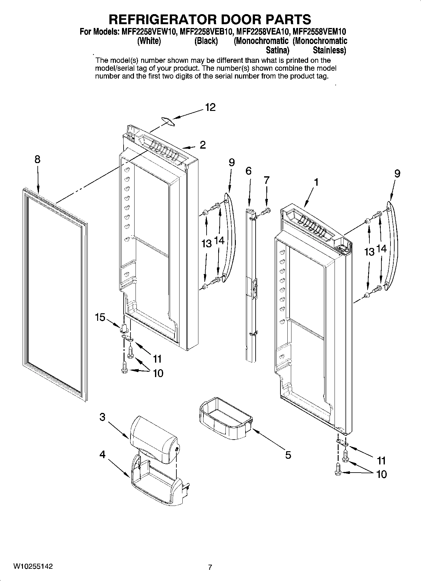 05 - REFRIGERATOR DOOR PARTS