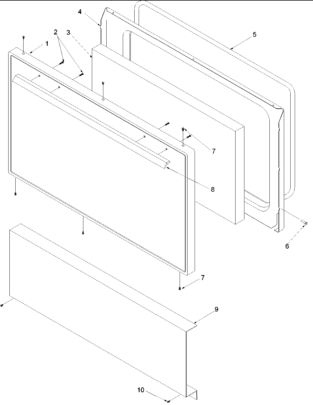 04 - Oven Door and Decorative Panel