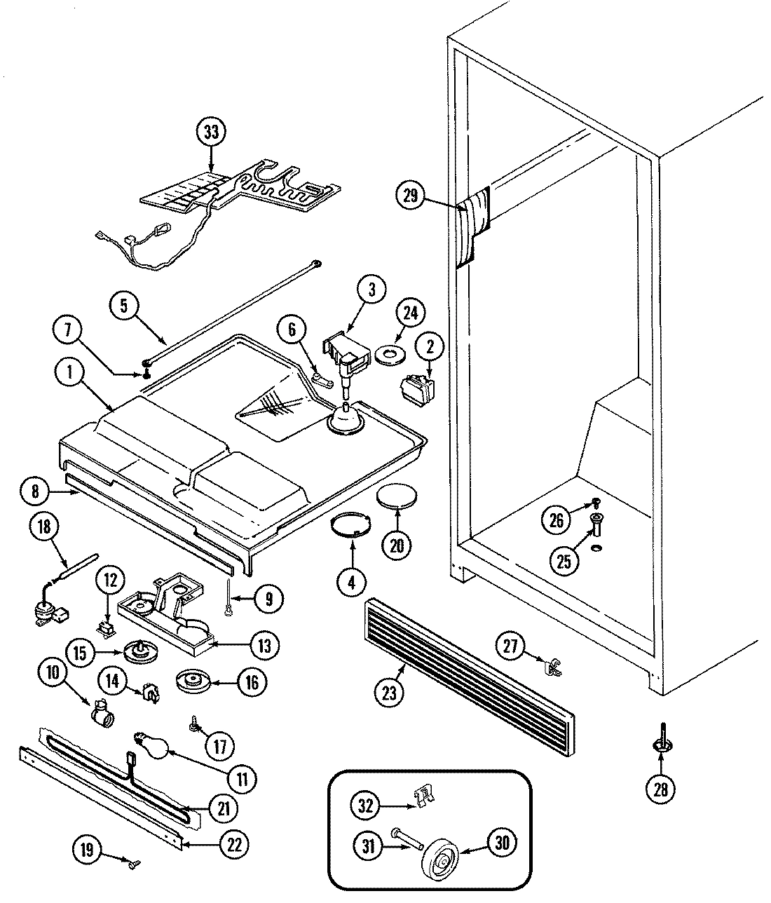 03 - FRESH FOOD COMPARTMENT