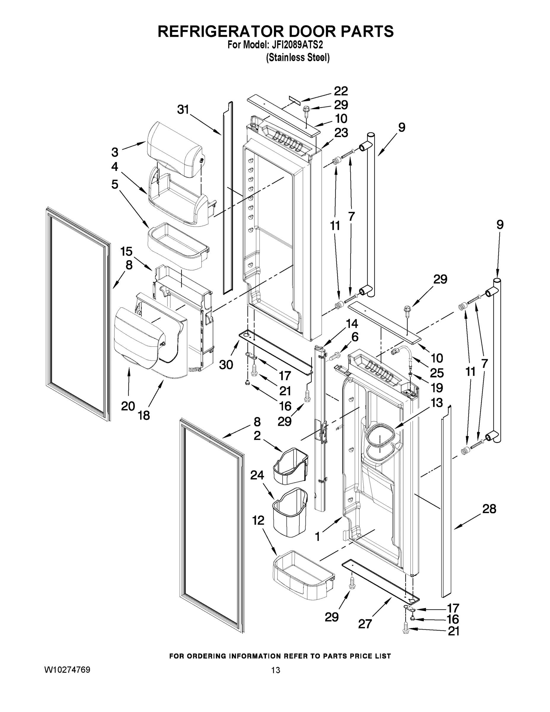 07 - REFRIGERATOR DOOR PARTS