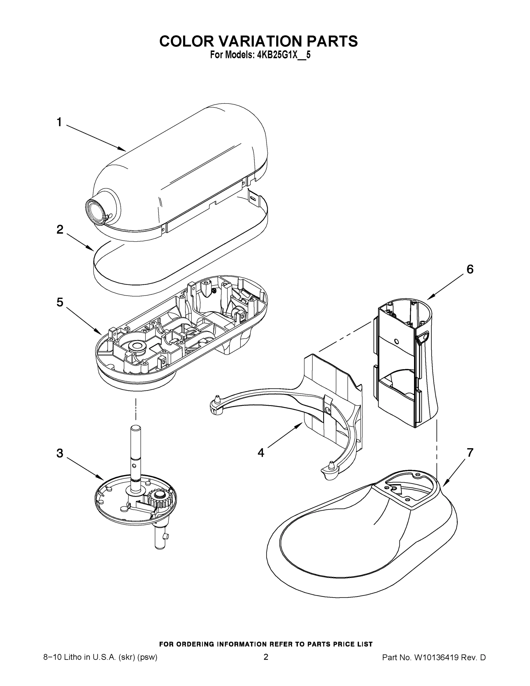 01 - COLOR VARIATION PARTS