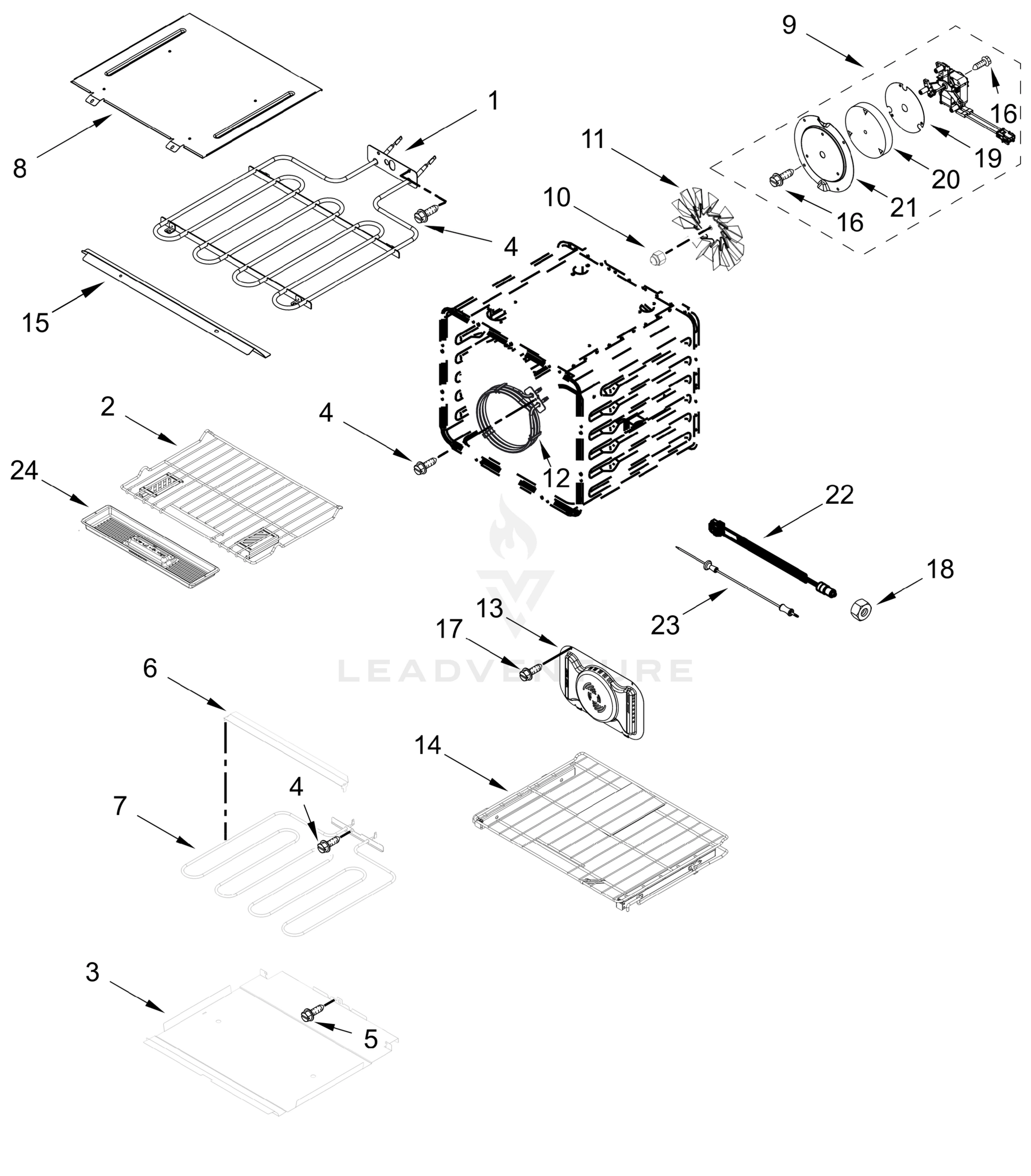 INTERNAL OVEN PARTS