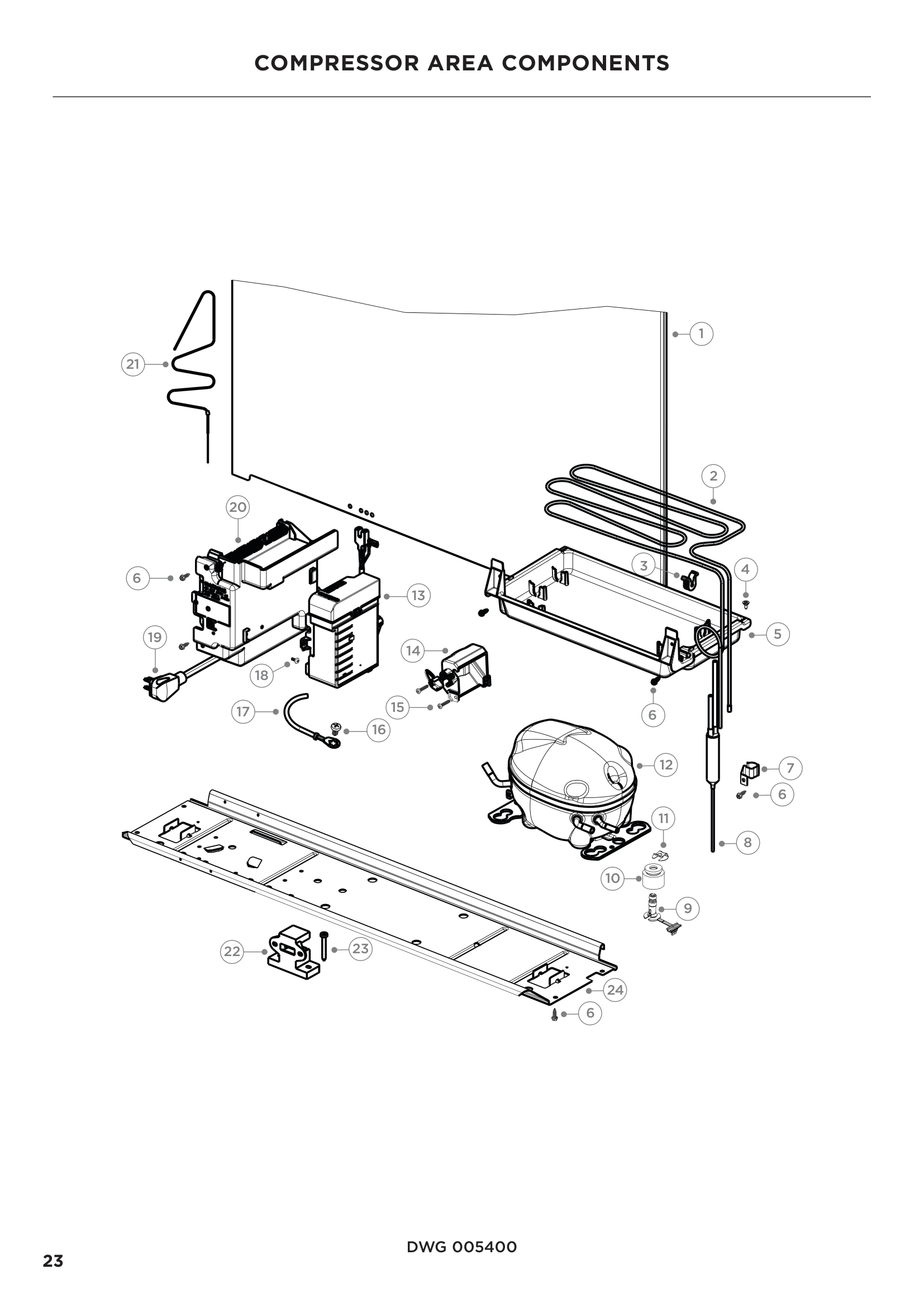 COMPRESSOR AREA COMPONENTS