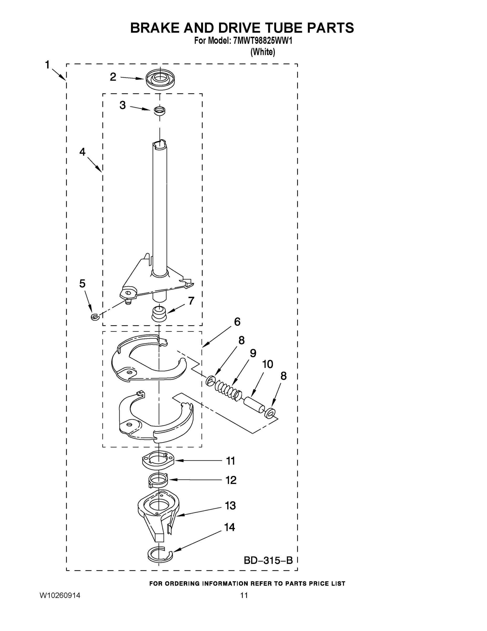 07 - BRAKE AND DRIVE TUBE PARTS