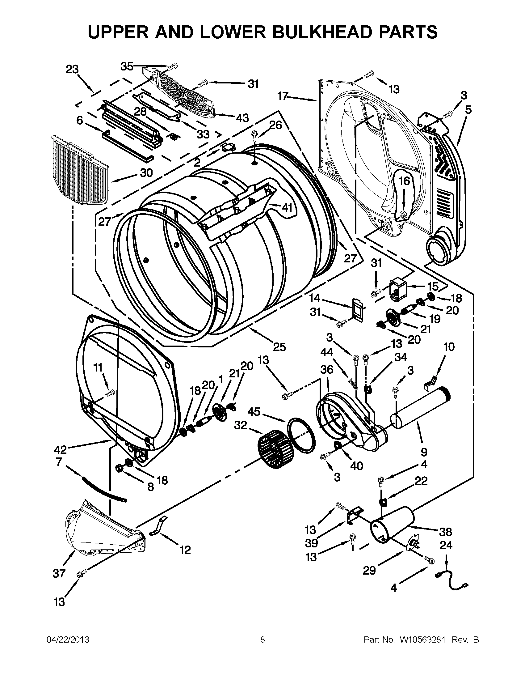 04 - UPPER AND LOWER BULKHEAD PARTS