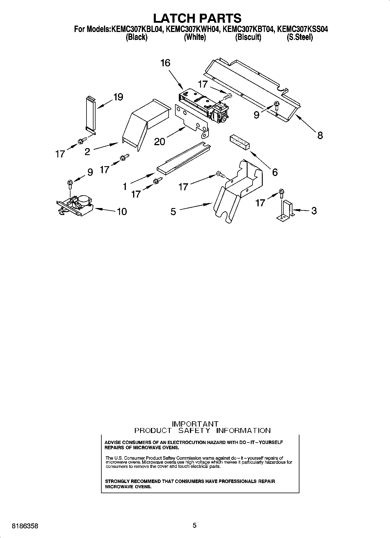04 - LATCH PARTS