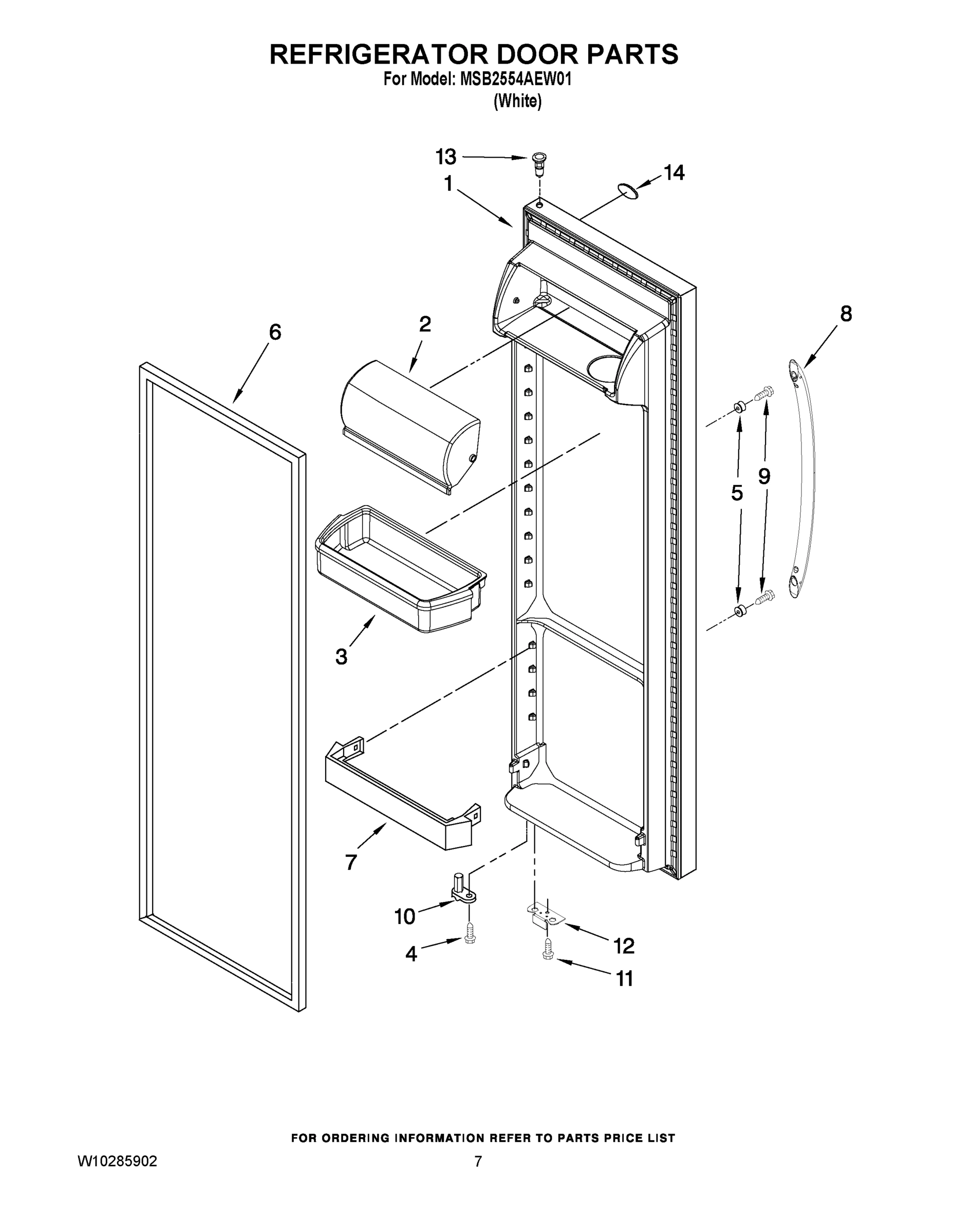 05 - REFRIGERATOR DOOR PARTS