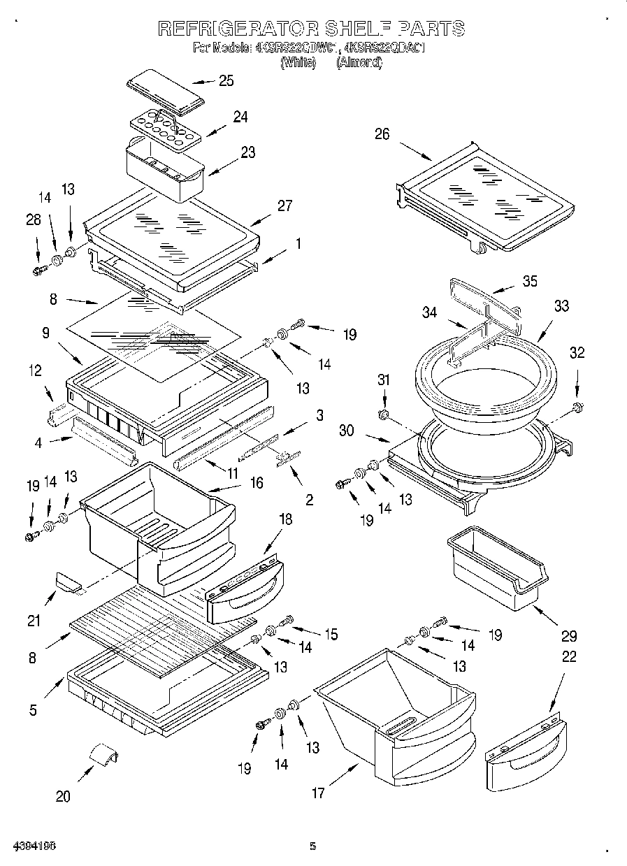 04 - REFRIGERATOR SHELF