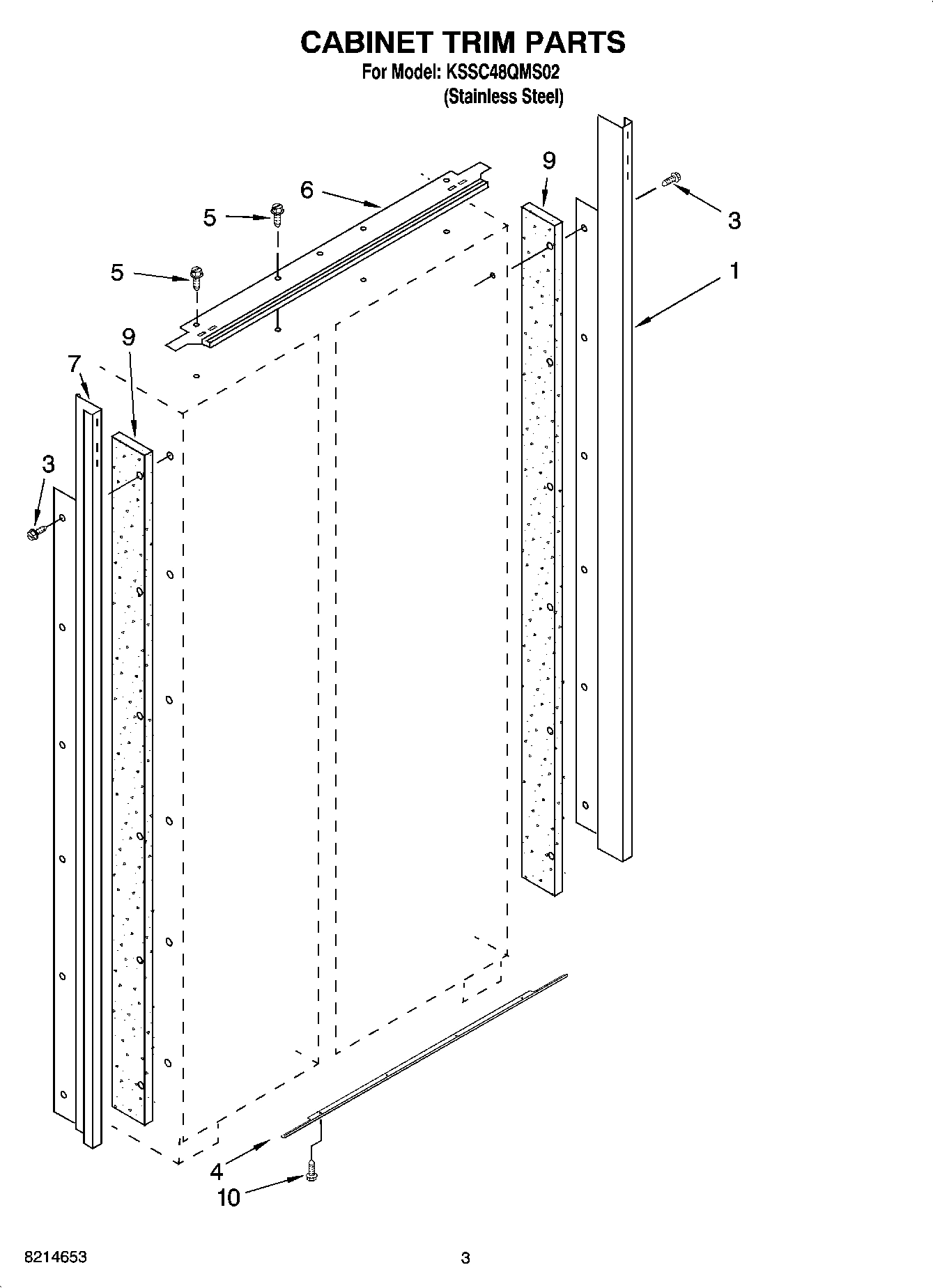 02 - CABINET TRIM PARTS