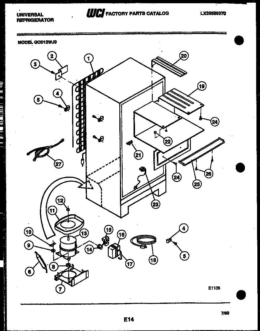 04 - SYSTEM AND AUTOMATIC DEFROST PARTS