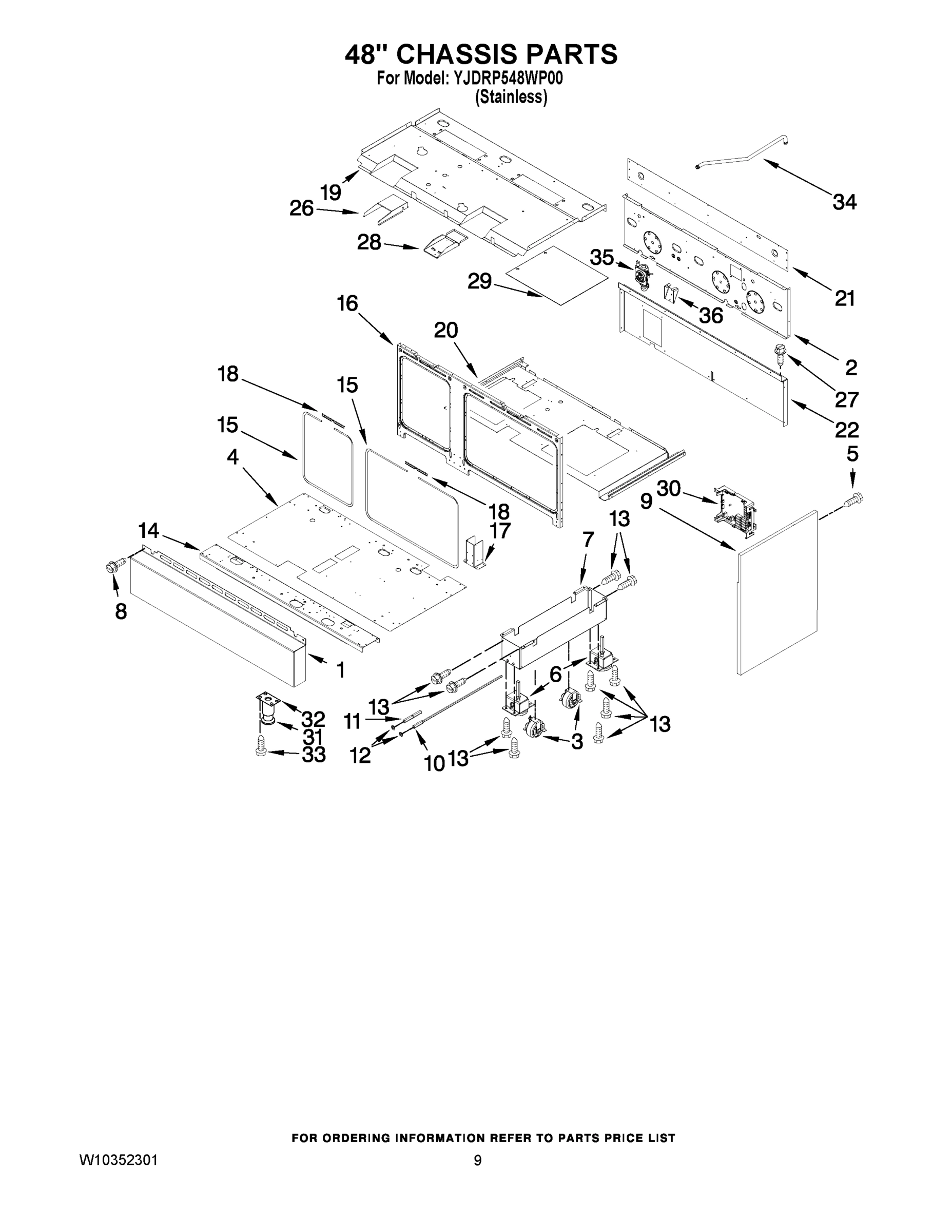 05 - 48`` CHASSIS PARTS