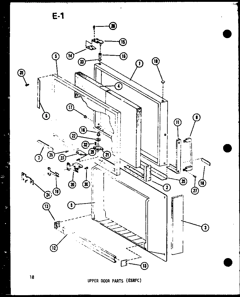 06 - UPPER DOOR PARTS (ESRFC)