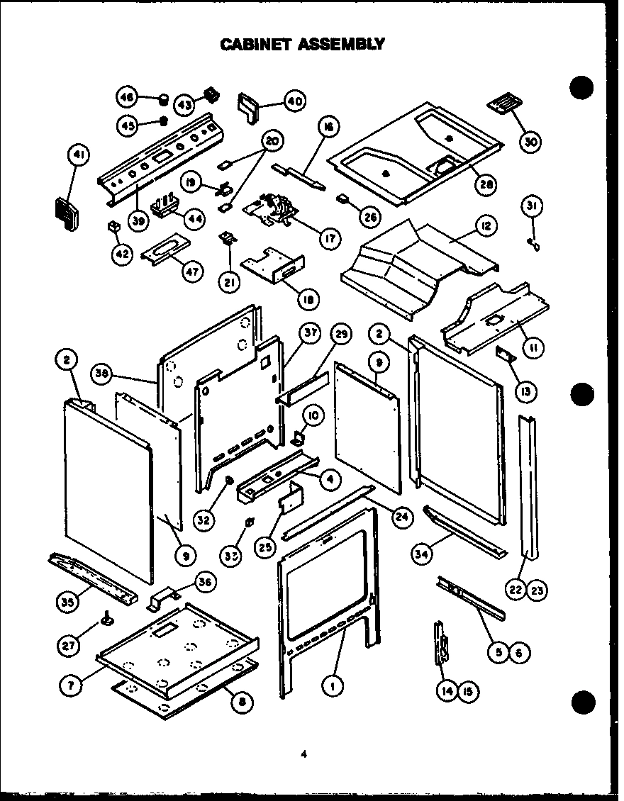 02 - CABINET ASSY