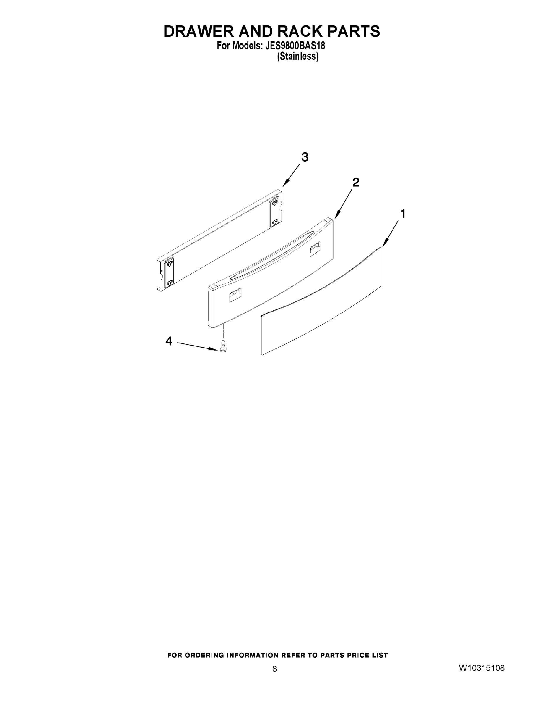 06 - DRAWER AND RACK PARTS