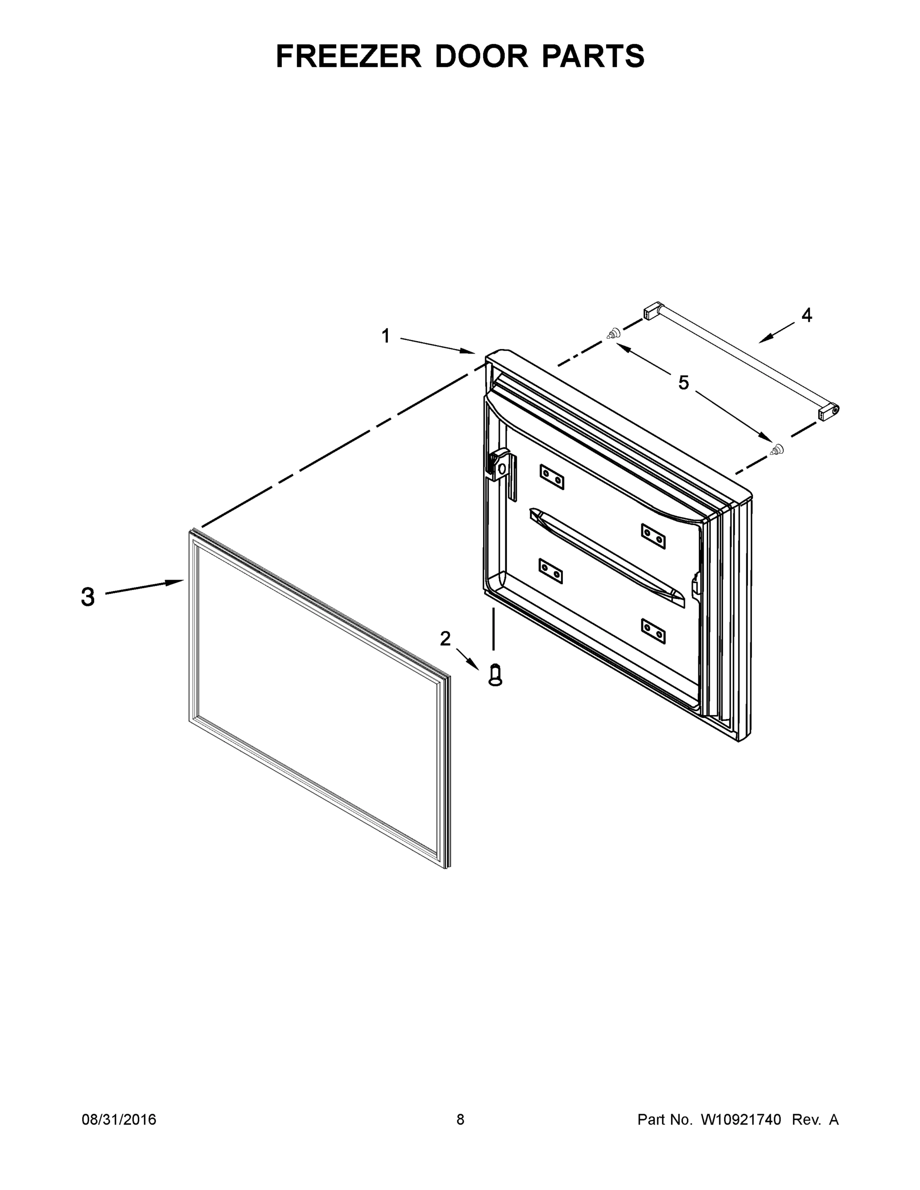 05 - FREEZER DOOR PARTS
