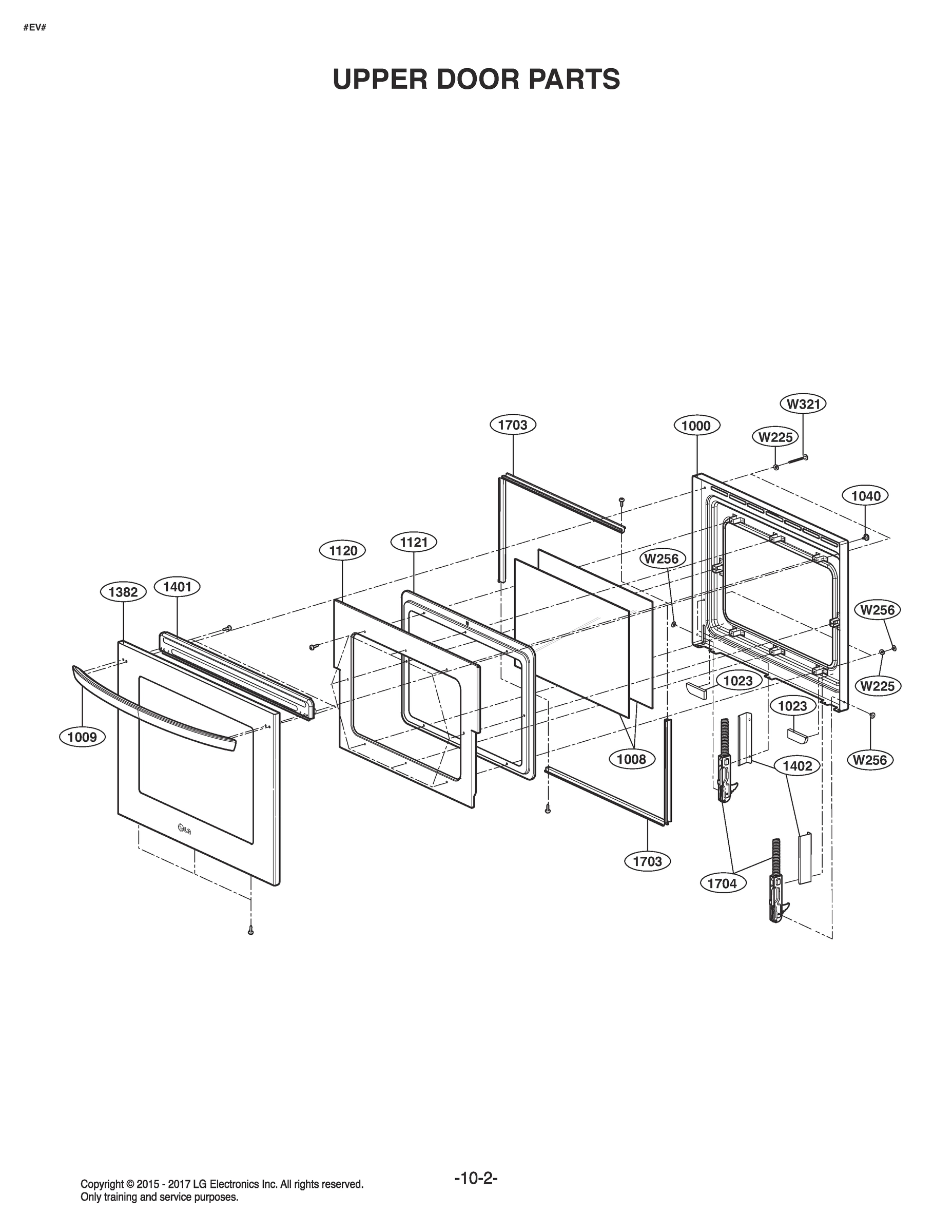 UPPER DOOR PARTS