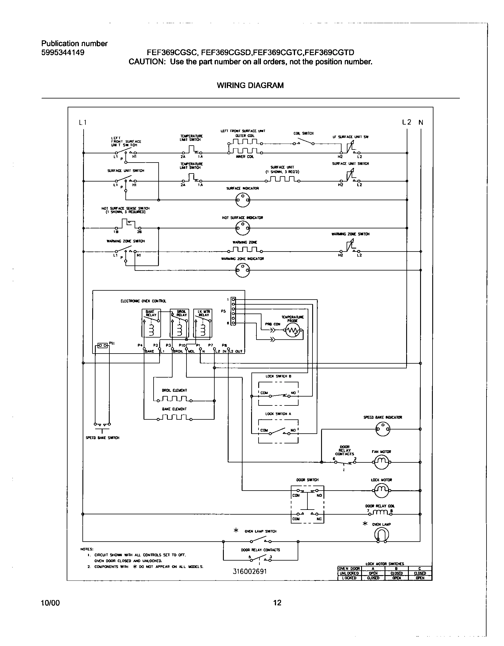 12 - WIRING DIAGRAM