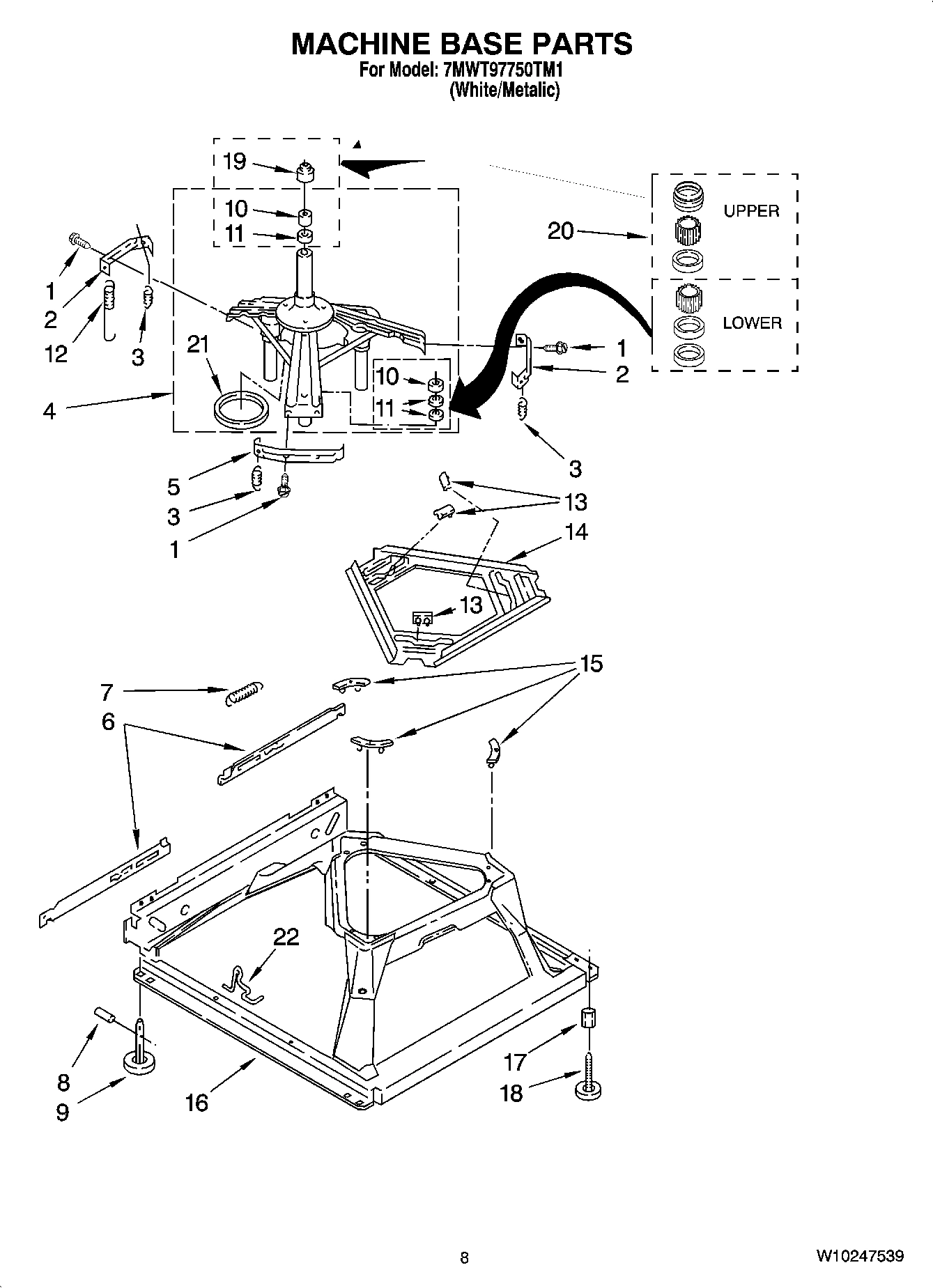 05 - MACHINE BASE PARTS