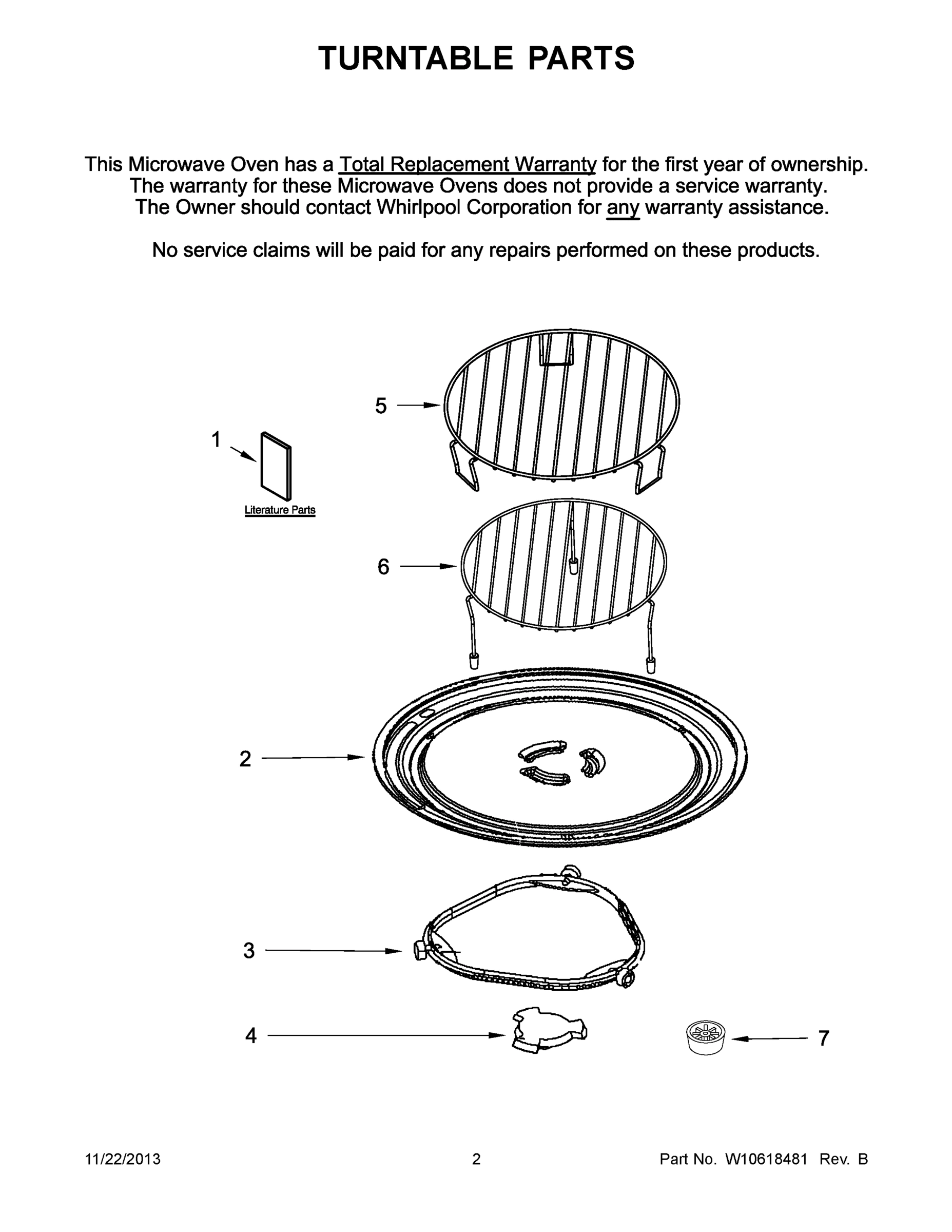 02 - TURNTABLE PARTS