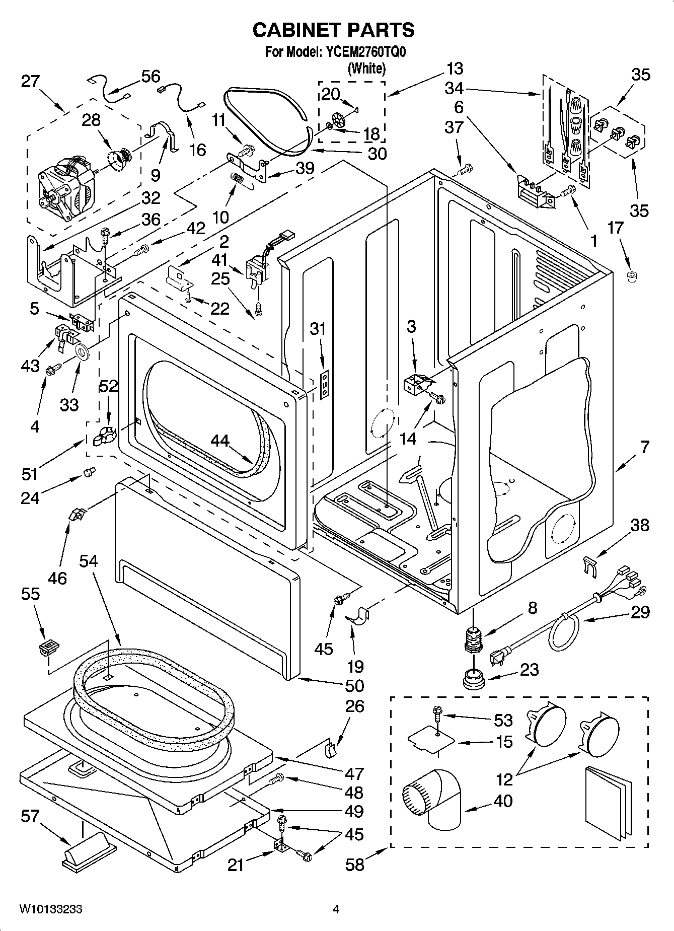 02 - CABINET PARTS