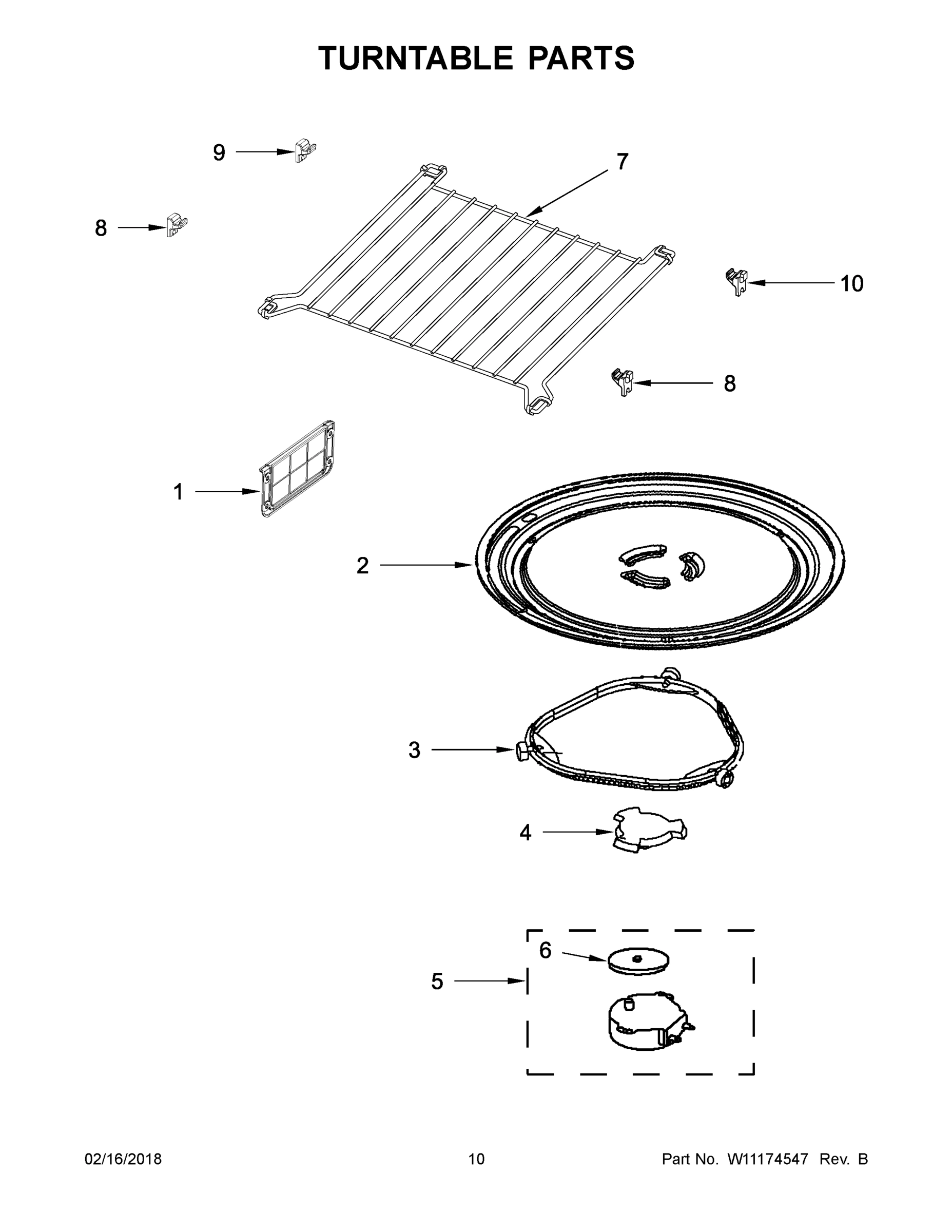 06 - TURNTABLE PARTS