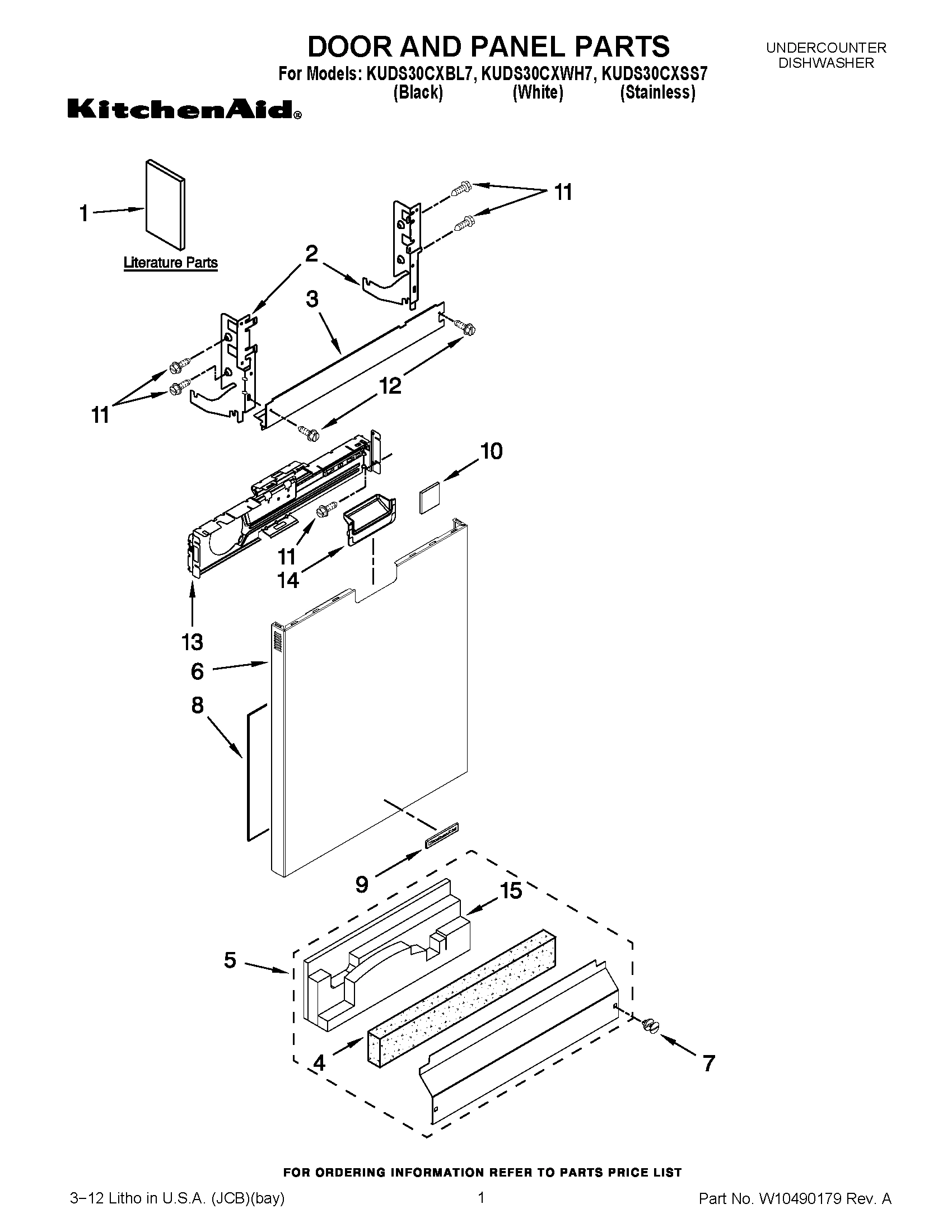 01 - DOOR AND PANEL PARTS