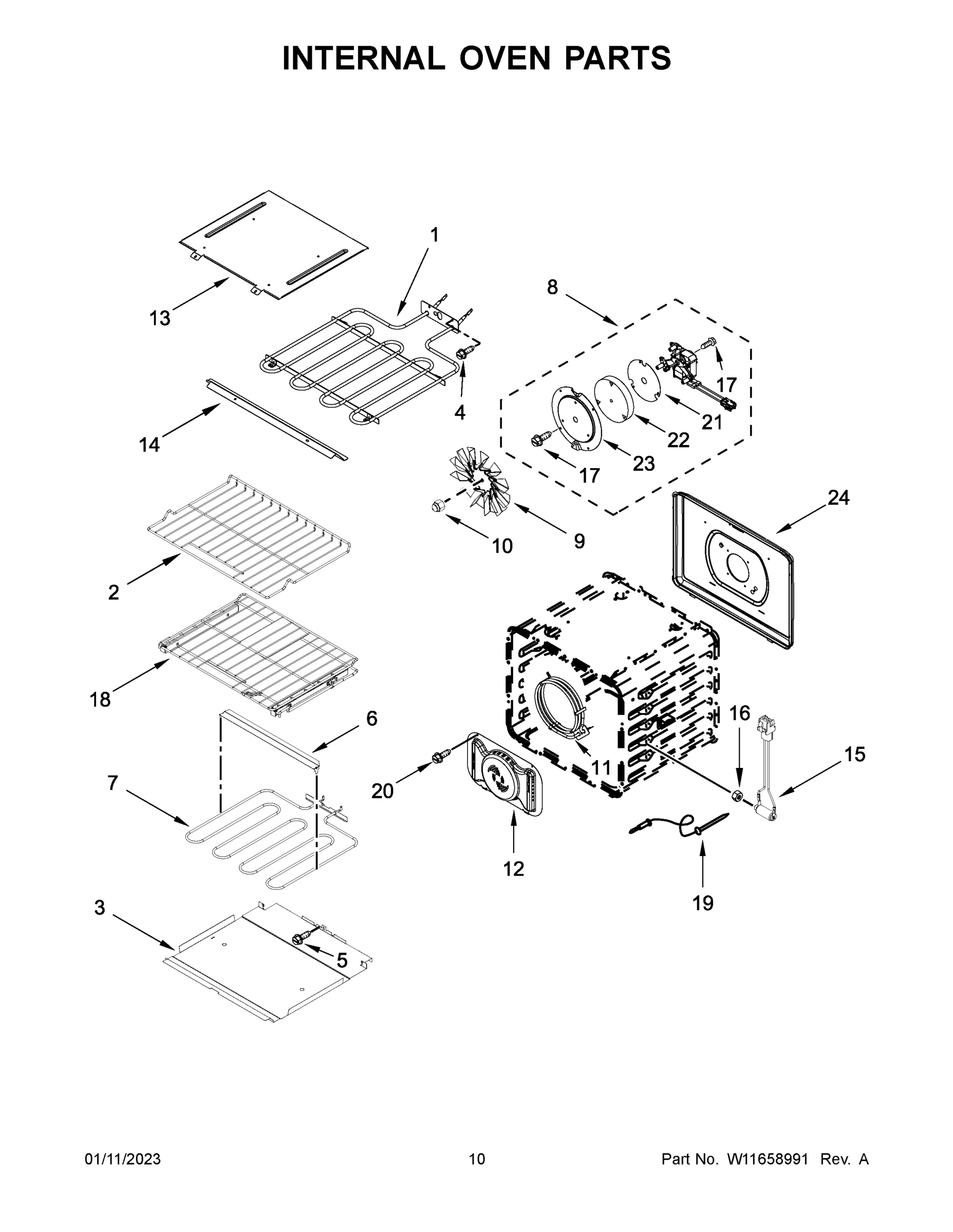 06 - INTERNAL OVEN PARTS