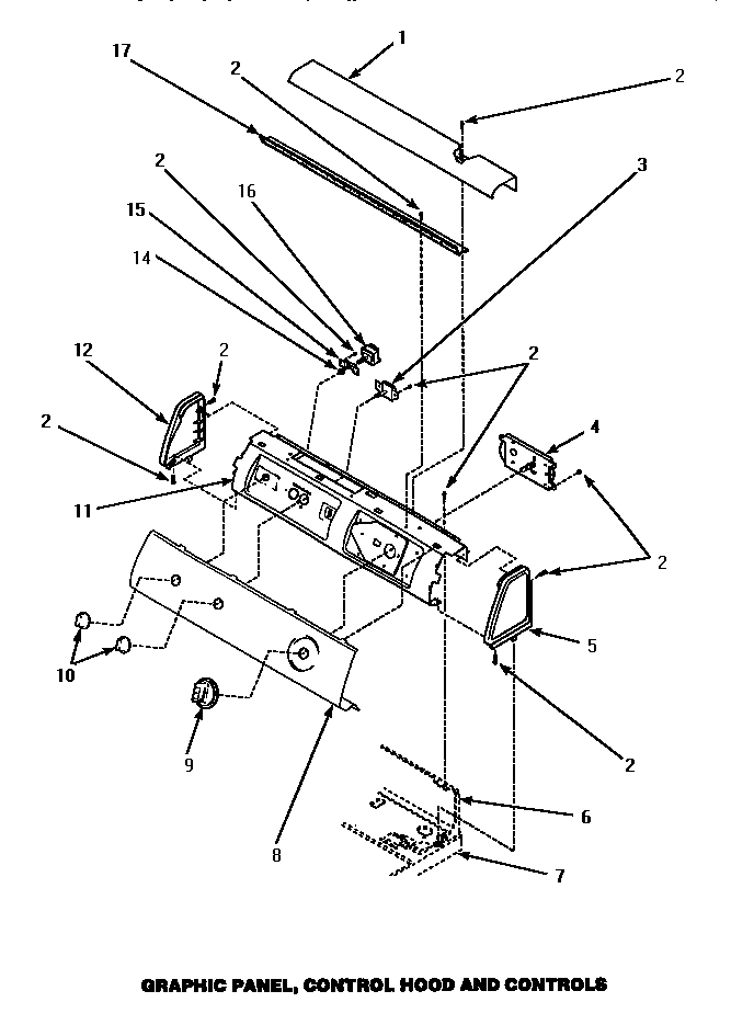 06 - GRAPHIC PANEL, CONTROL HOOD & CONTROLS