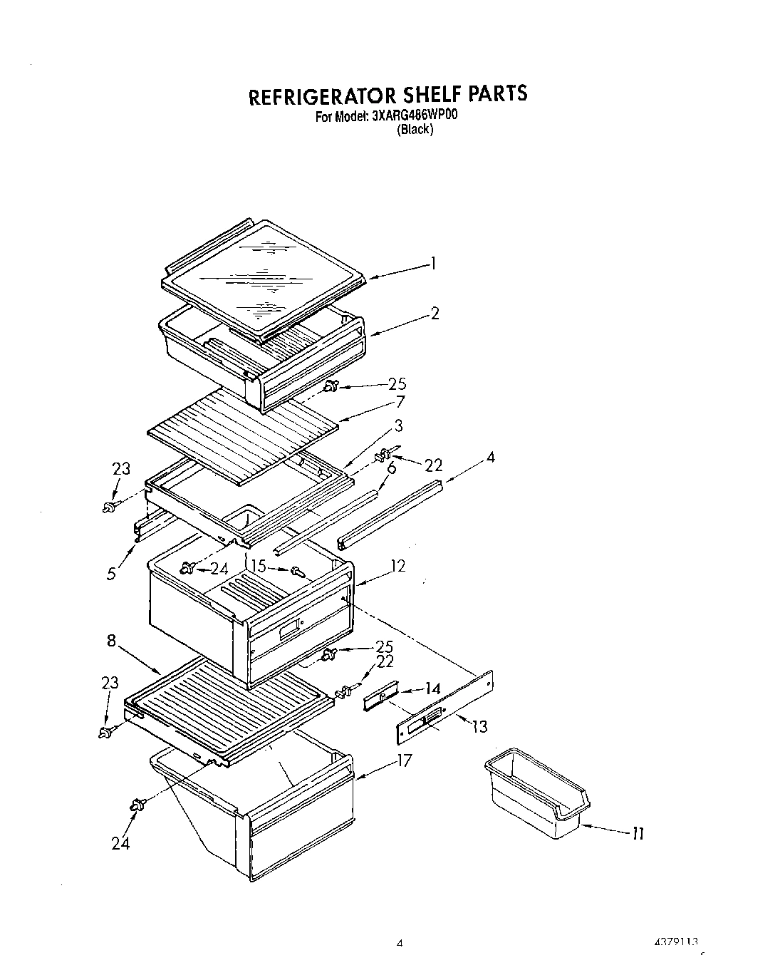 03 - REFRIGERATOR SHELF