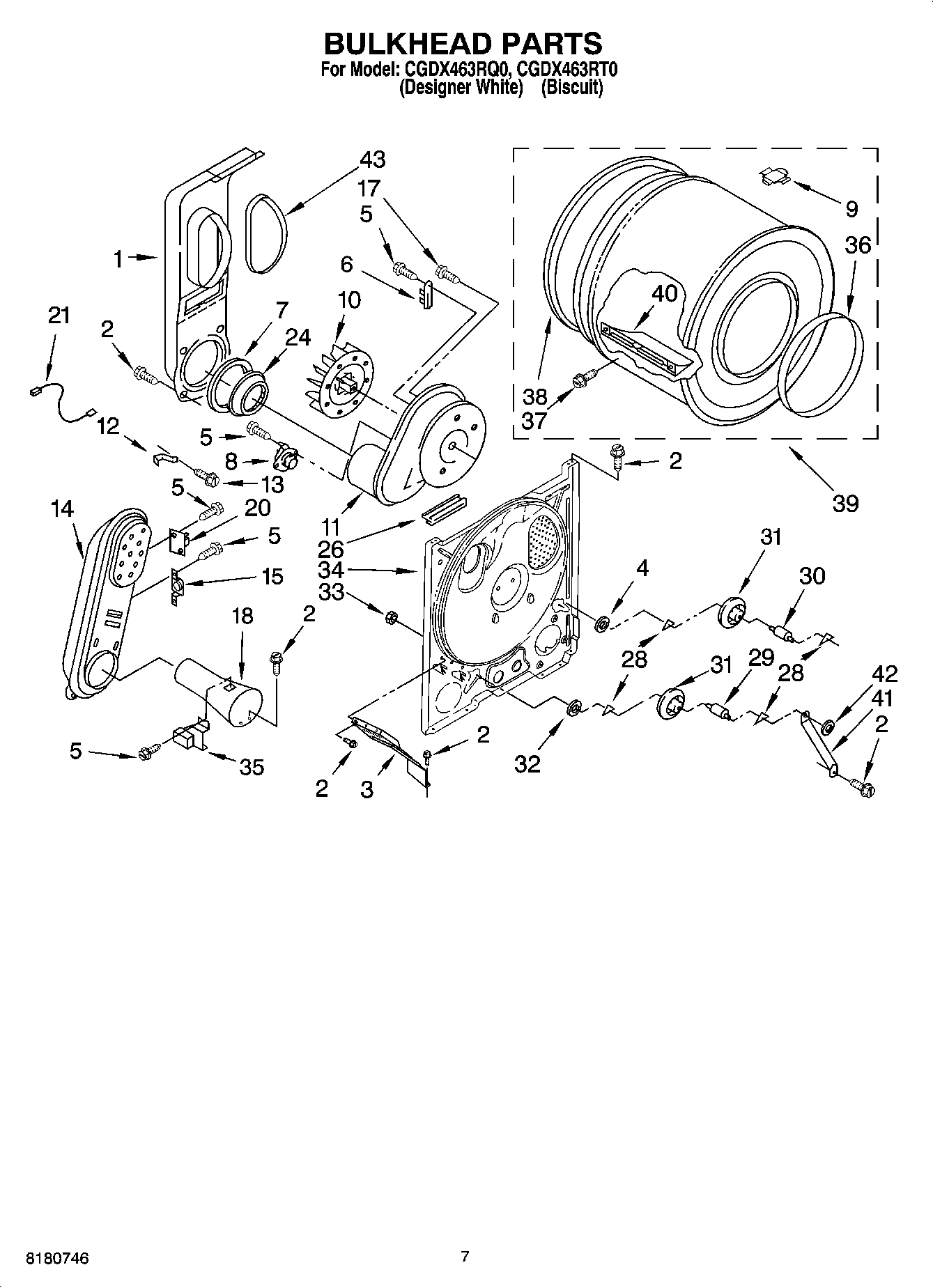 04 - BULKHEAD PARTS, OPTIONAL PARTS (NOT INCLUDED)