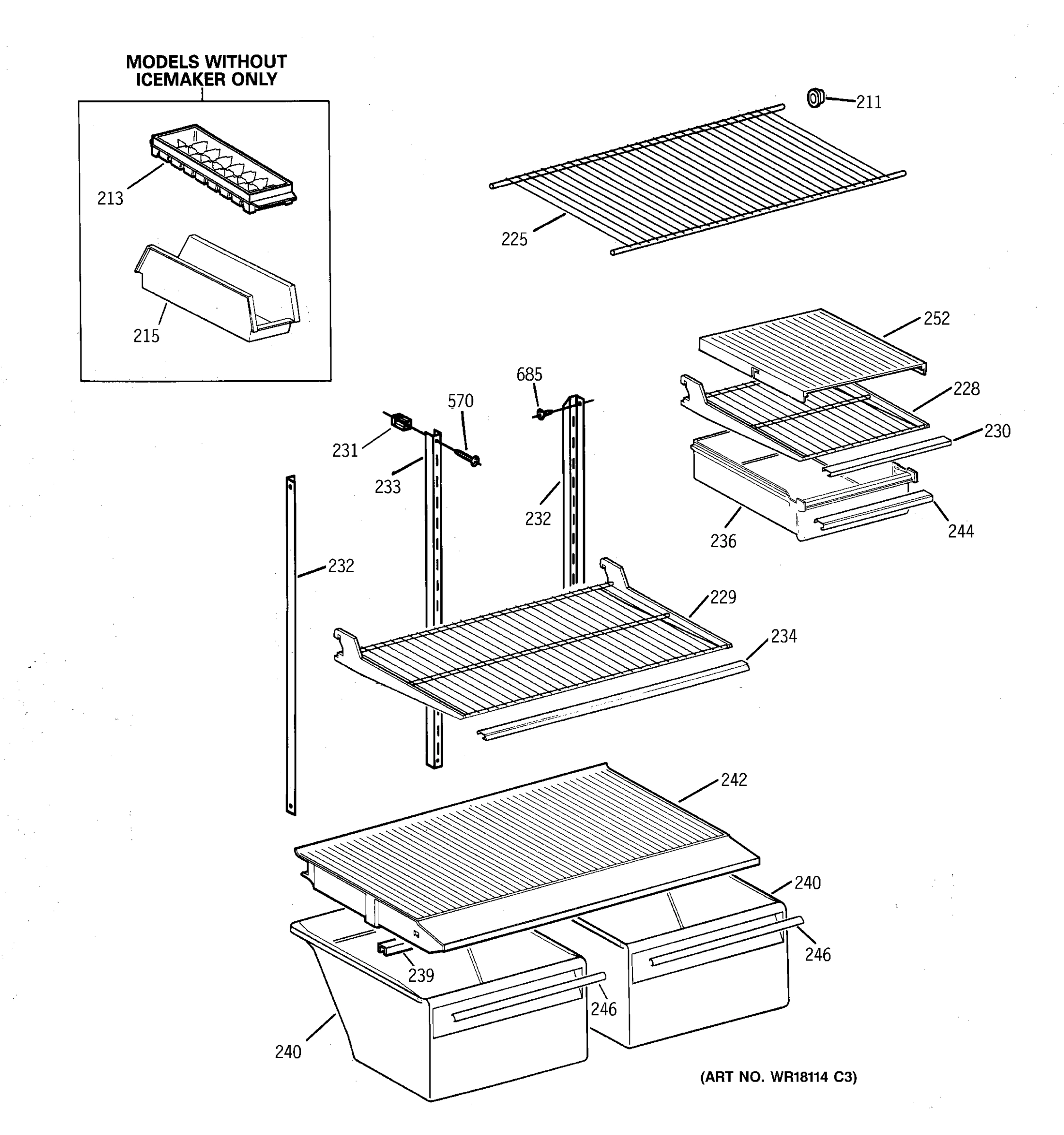 SHELF PARTS