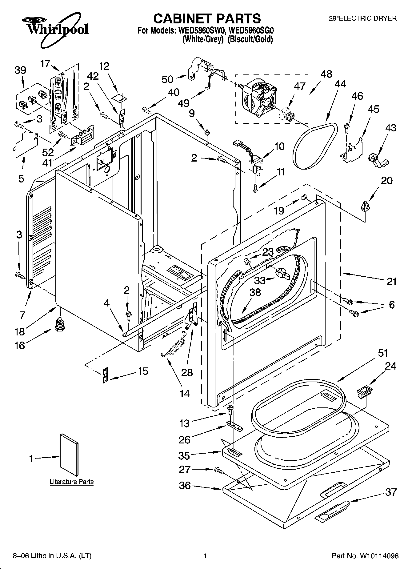 01 - CABINET PARTS