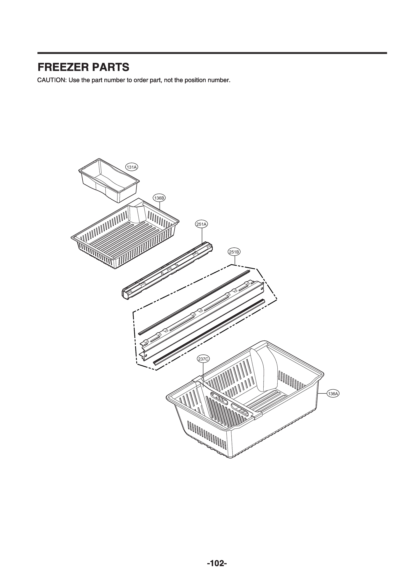 FREEZER PARTS