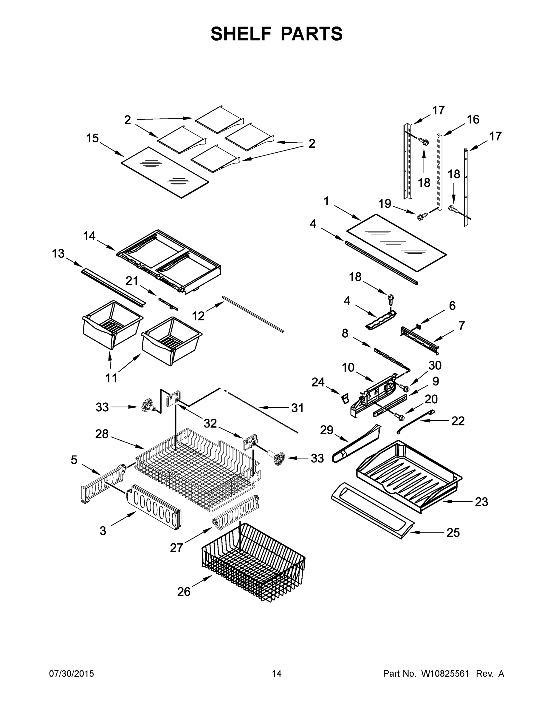 08 - SHELF PARTS